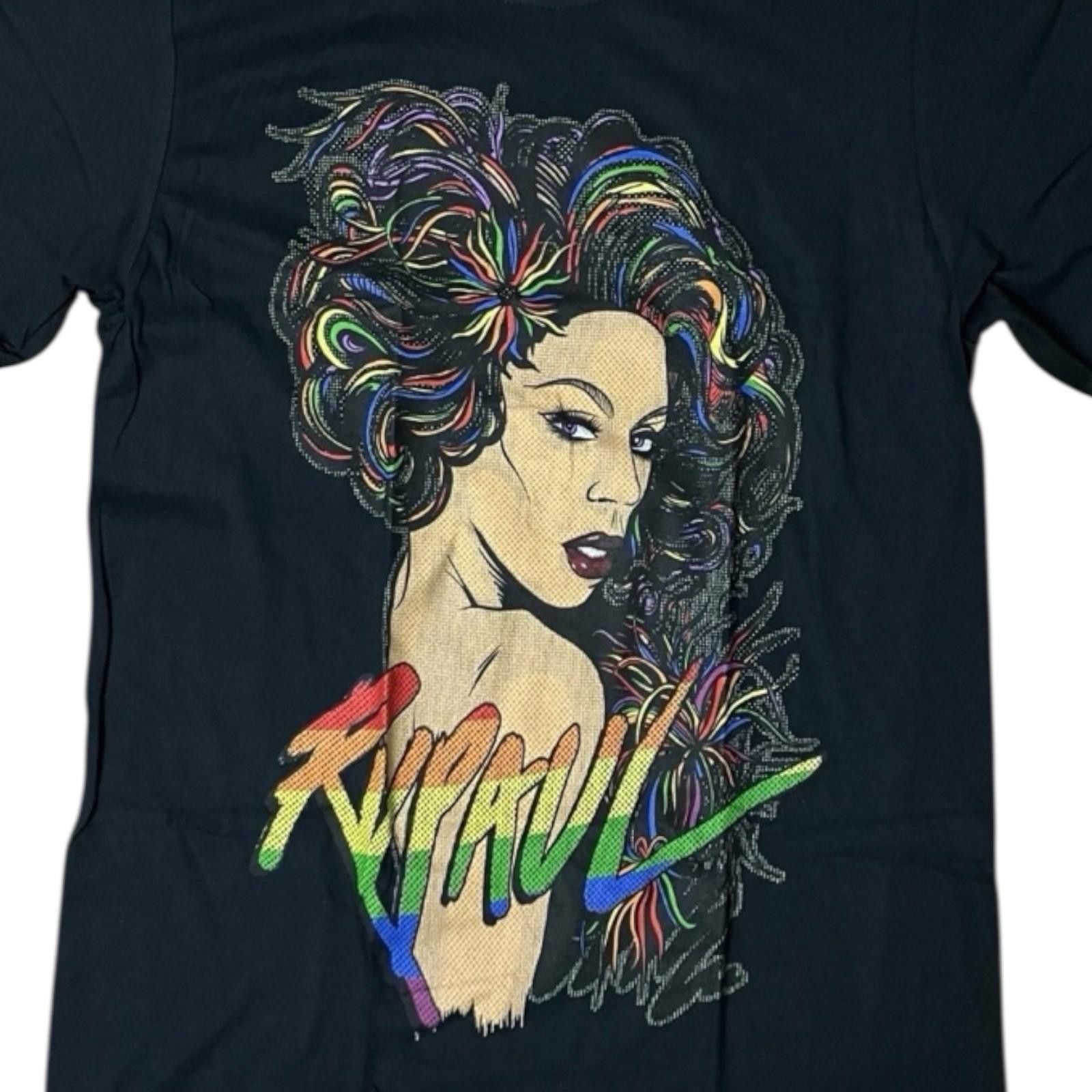 Designer Rupaul TShirt Mens S Rainbow Colorful Drag Queen Pride LGBTQ Size US S / EU 44-46 / 1 - 1 Thumbnail