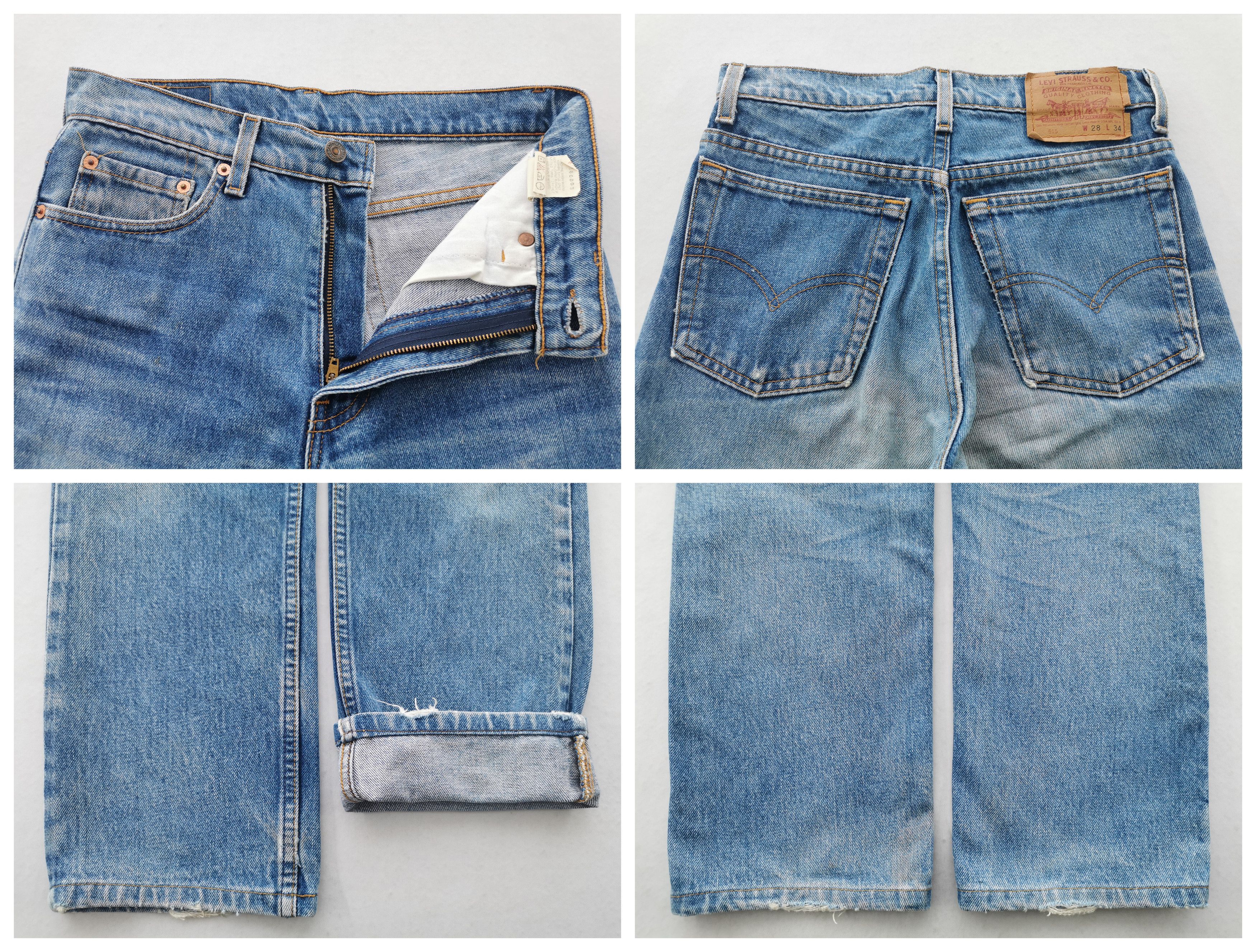 Levi's Distressed Vintage Levis Lot 515 Denim Made In USA Size 29 Size US 29 - 8 Thumbnail