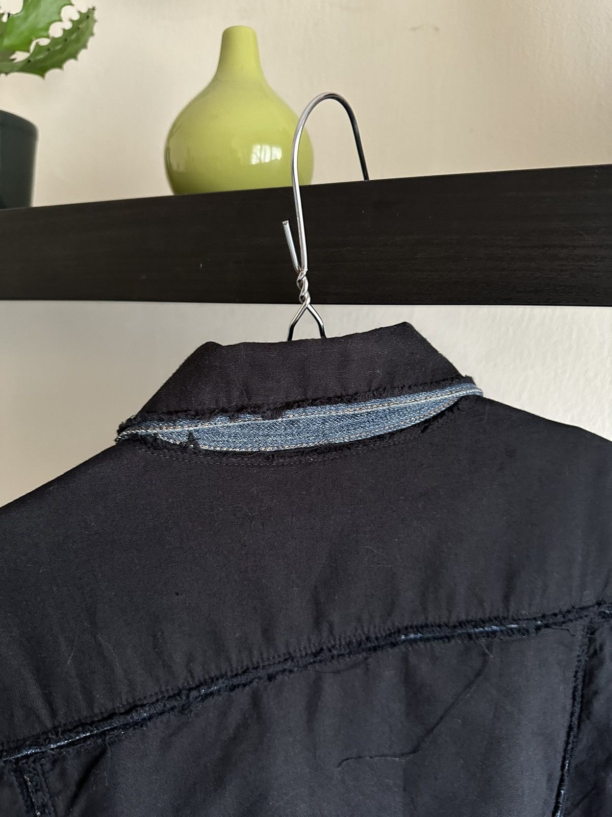 Maison Margiela FW04 Artisanal Maison Margiela Black Overlay Jacket Size US XS / EU 42 / 0 - 13 Thumbnail