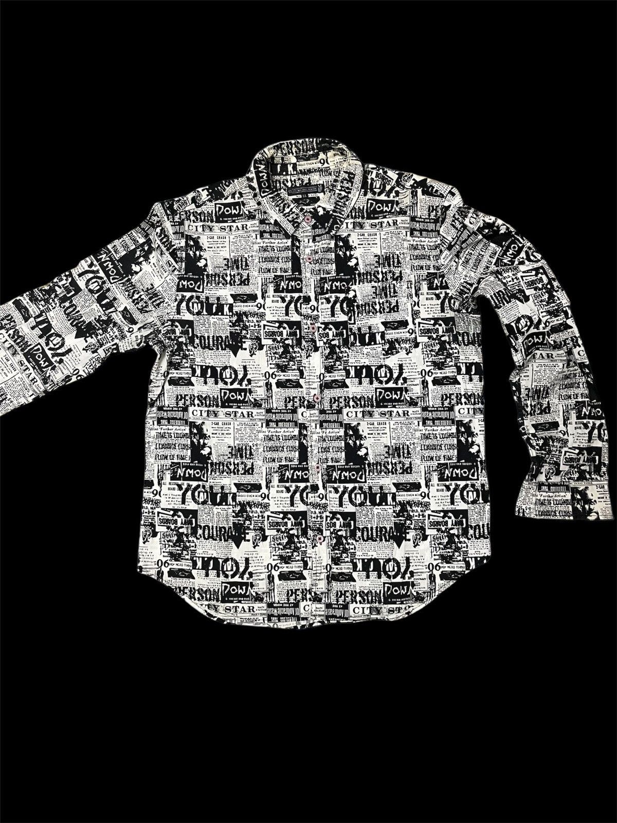 Japanese Brand × Vintage MEF FULLPRINT Size US L / EU 52-54 / 3 - 1 Thumbnail