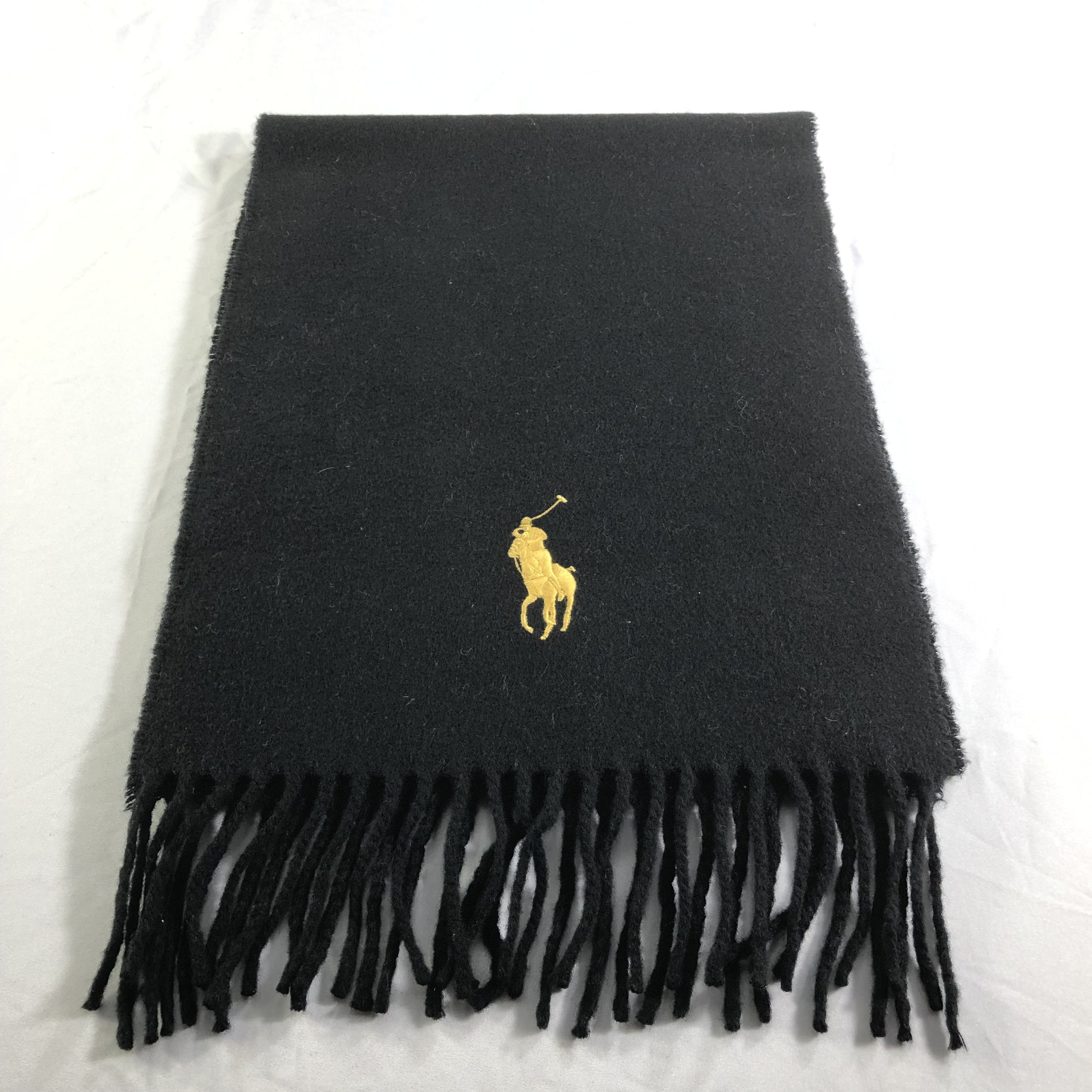 Polo Ralph Lauren Polo Ralph Lauren Wool Scarf Muffler Neckwear V2209 Size ONE SIZE - 2 Thumbnail