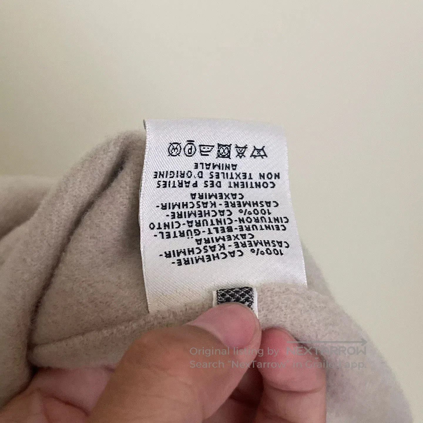 Hermes Hermes Beige Cashmere Coat Size 32. Size US M / EU 48-50 / 2 - 7 Thumbnail