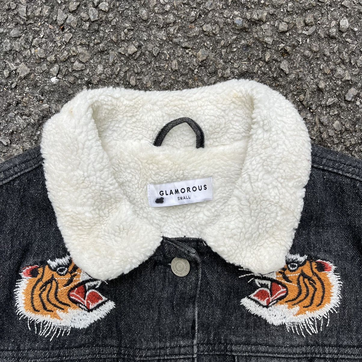 Hysteric Glamour Japanese Sukajan Embroidered Tiger Japan Denim Jacket Size US S / EU 44-46 / 1 - 7 Thumbnail