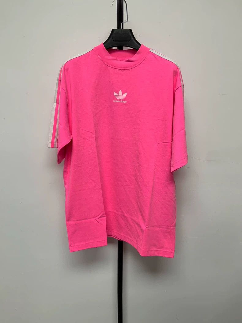 Balenciaga Balenciaga Striped Logo printed round neck short sleeve T- Size XS / US 0-2 / IT 36-38 - 1 Thumbnail