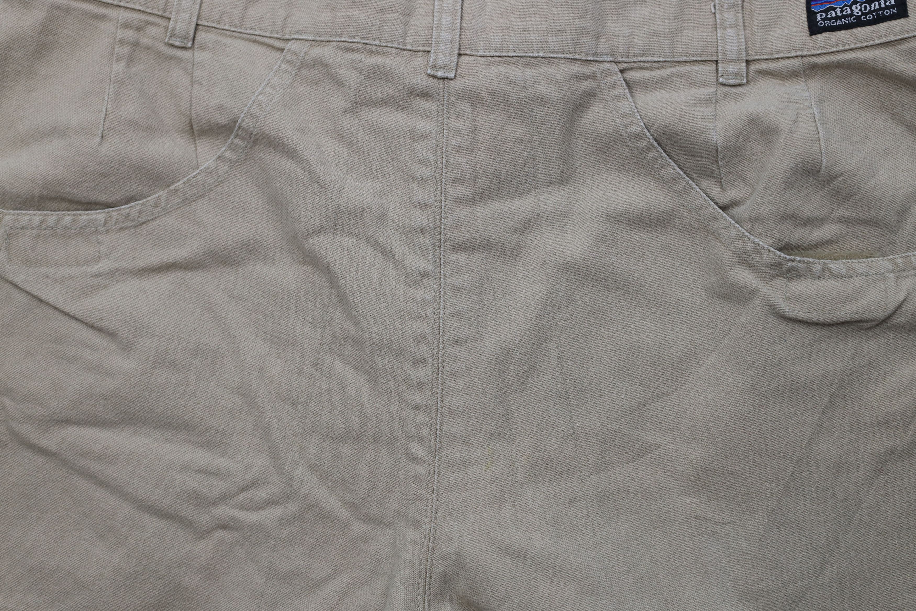 Patagonia Vintage Y2K 2003 Patagonia Above Knee Canvas Shorts Beige Size US 36 / EU 52 - 12 Thumbnail