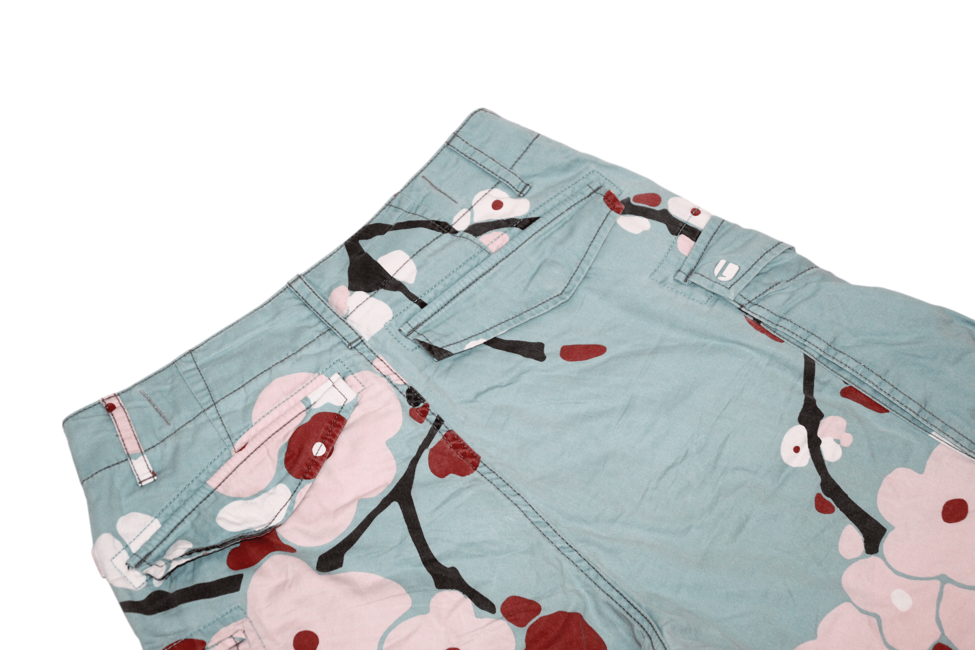 G-Star × Pharrell G-star Raw Rovic Loose 1/2 Floral Cargo Shorts Size US 28 / EU 44 - 4 Thumbnail
