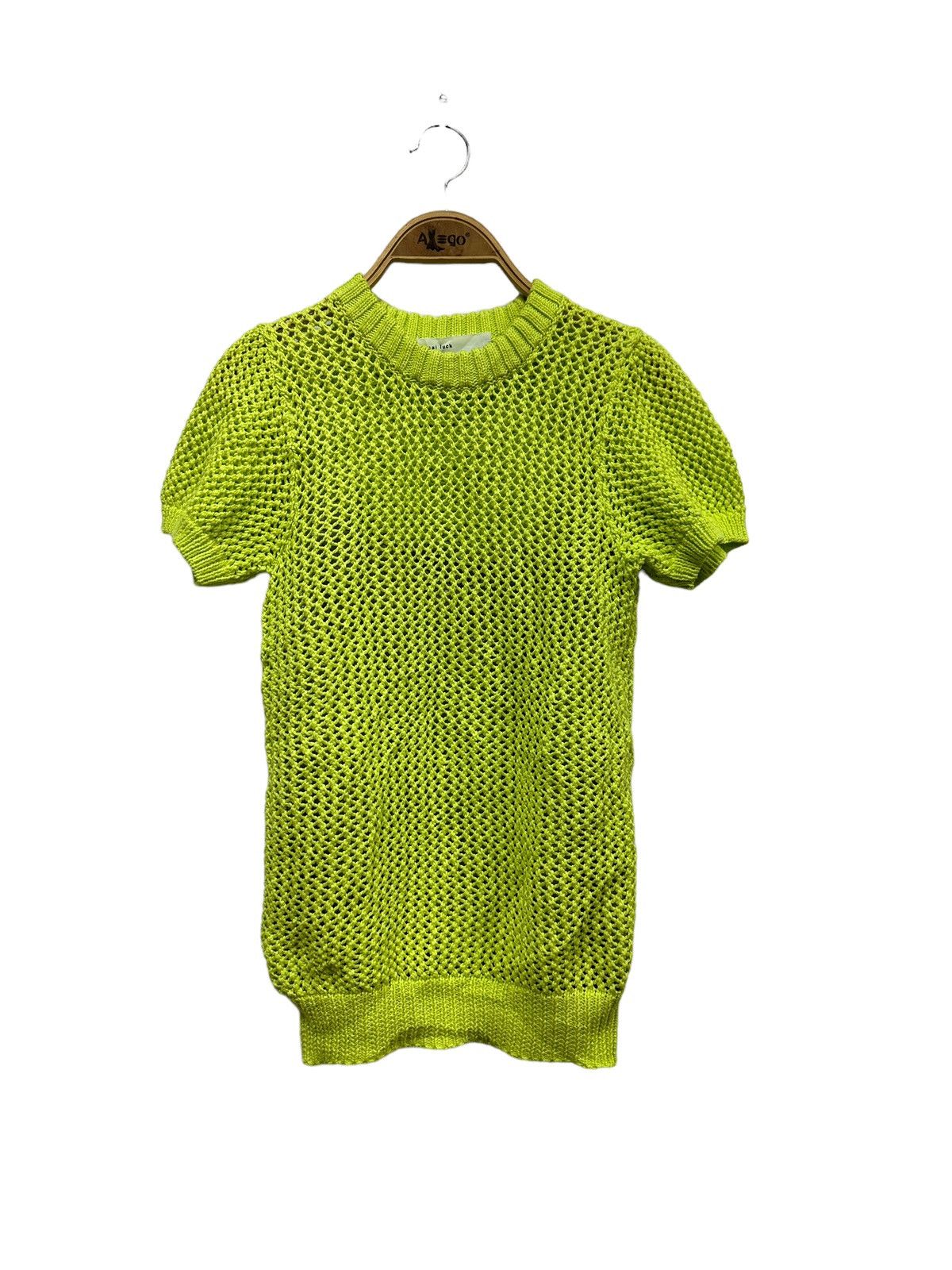 image of Sacai Luck Knitted in Green, Women's (Size XS)