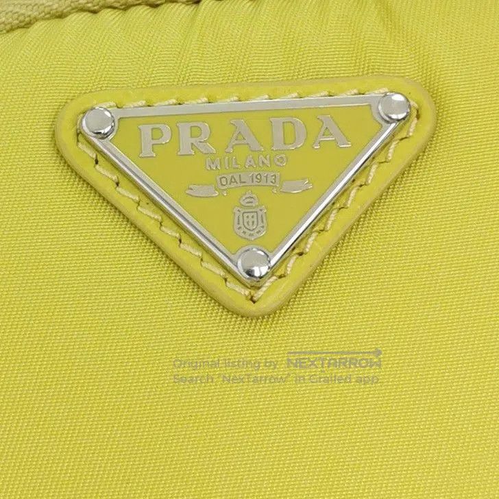Prada Prada Yellow Belted Short Pants Size 4. Size 39" - 3 Thumbnail