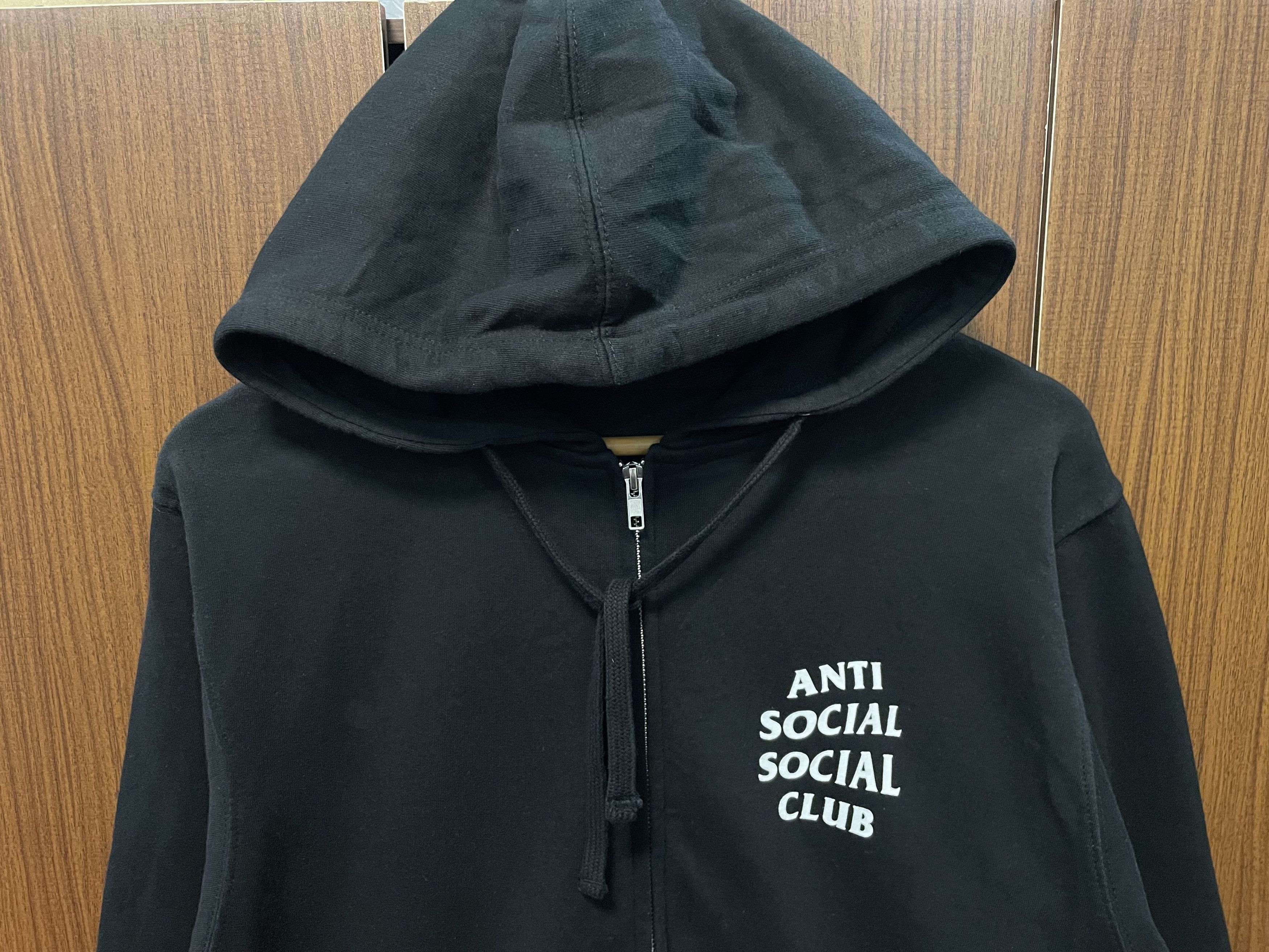 Anti Social Social Club ASSC - Zip Up Kkoch Flower Hoodie Size US S / EU 44-46 / 1 - 3 Thumbnail