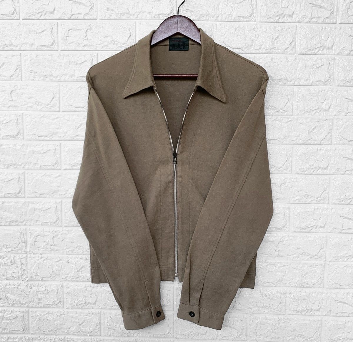 Yohji Yamamoto Yohji Yamamoto AAR Zipper Cotton Jacket Made In Japan Size US S / EU 44-46 / 1 - 1 Thumbnail