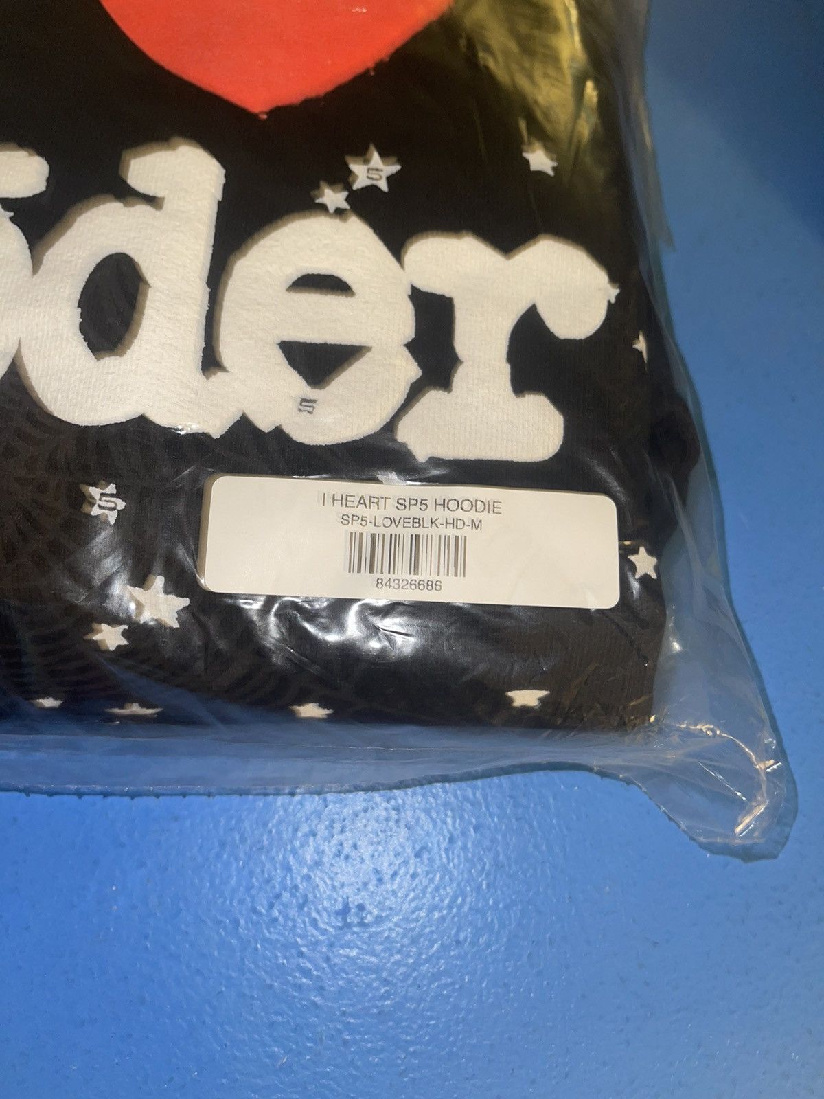 Sp5der I Heart Sp5 Hoodie Size US M / EU 48-50 / 2 - 4 Thumbnail