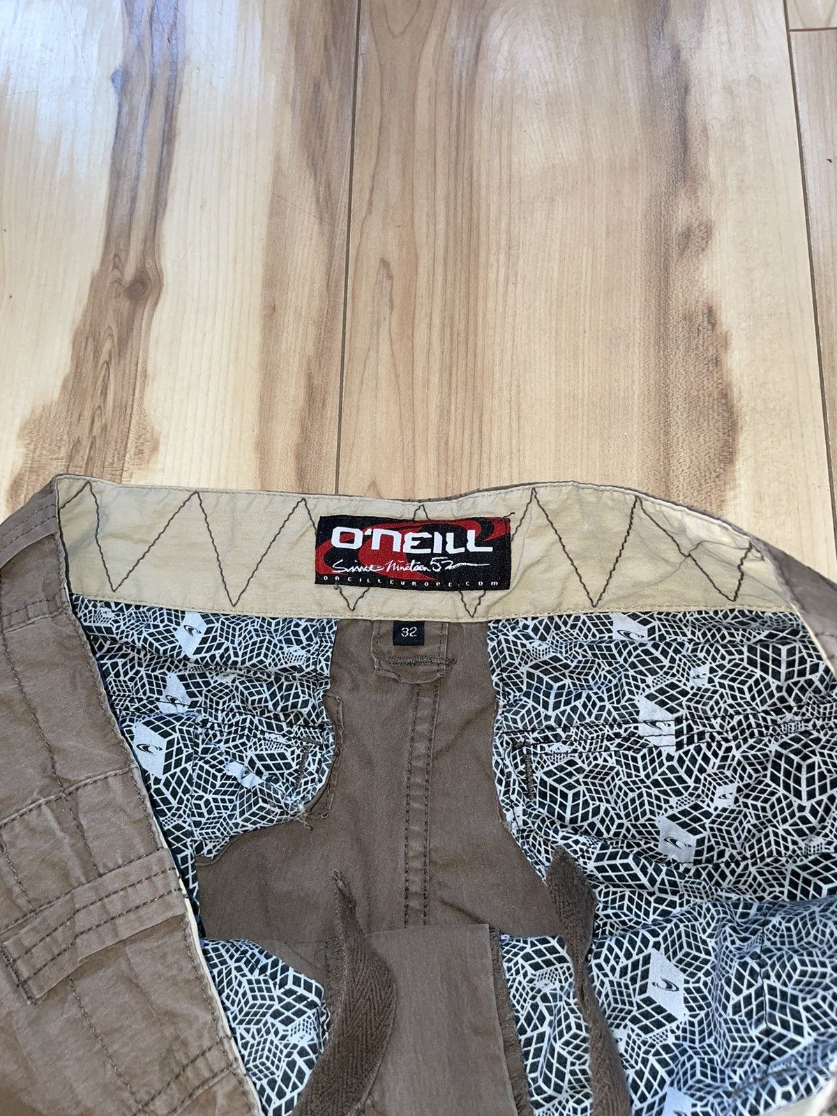 O'Neill × Vintage Cargo Shorts Oneill Vintage Surf Style Quicksilver Rip Curl Size US 32 / EU 48 - 7 Thumbnail