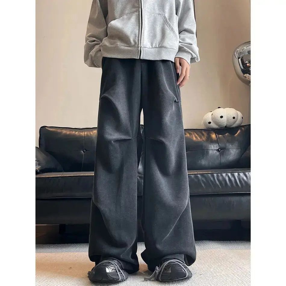 Japanese Brand Retro loose casual wide leg jeans Size US 32 / EU 48 - 6 Thumbnail