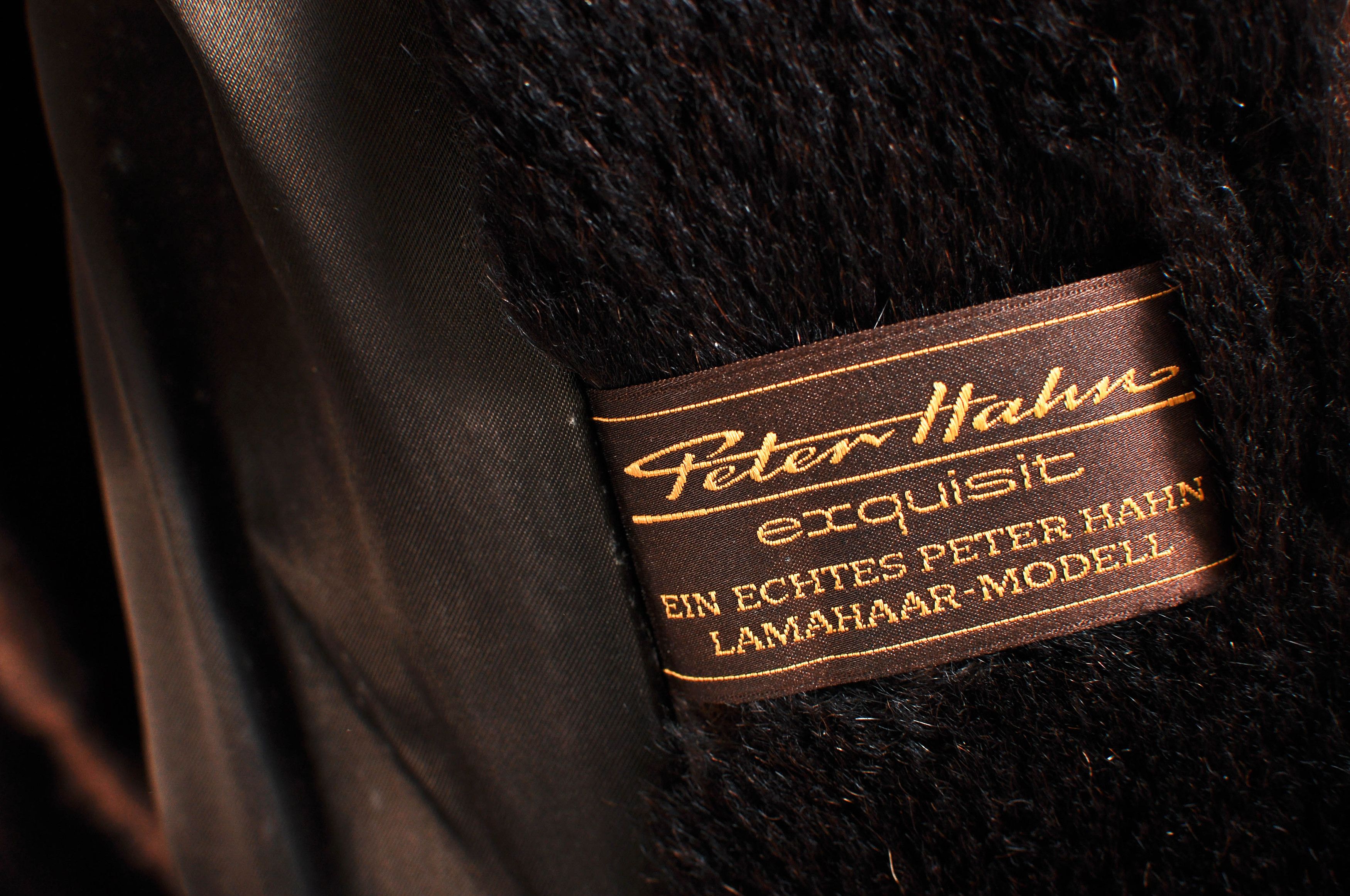 Other Vintage 90s Peter Hahn lama wool fur coat Size M / US 6-8 / IT 42-44 - 4 Thumbnail