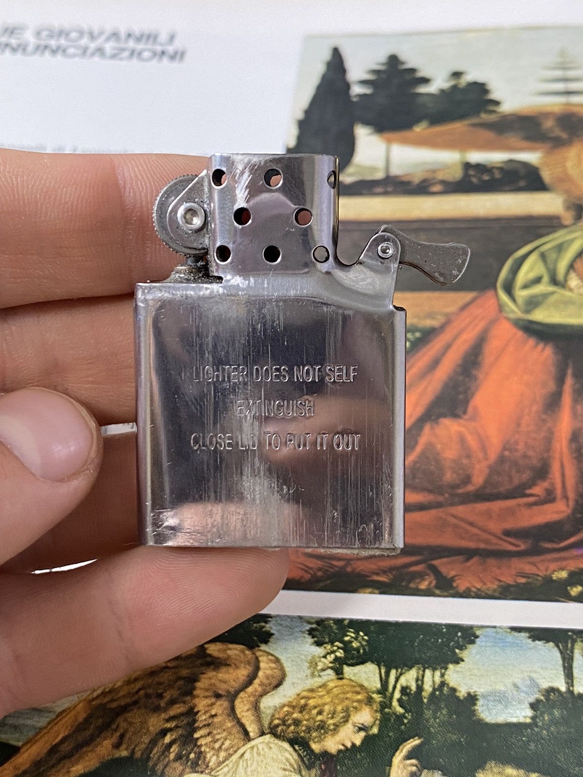 Jewelry Lighter with Cathedral Motif. Vintage. Size ONE SIZE - 10 Thumbnail
