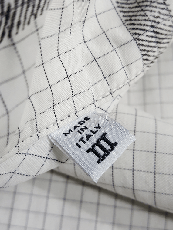 Maison Margiela Margiela Checkered Shirt with Black Checkered Print L 2004 Size US L / EU 52-54 / 3 - 10 Thumbnail