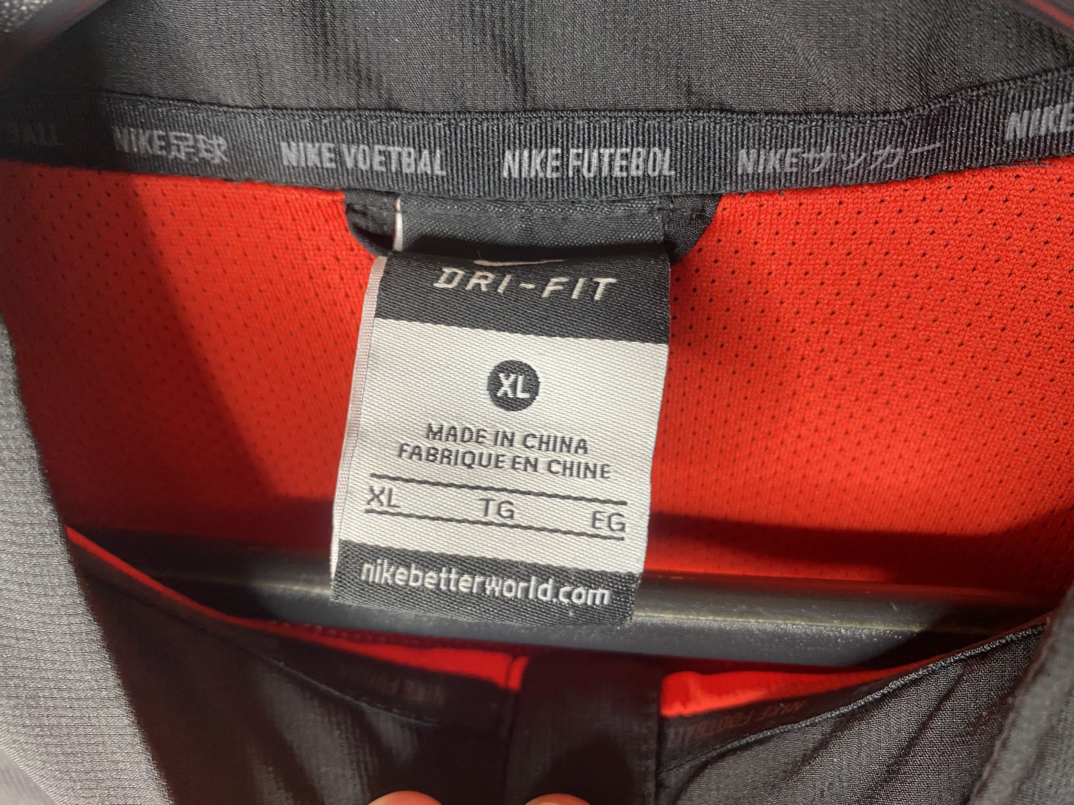 Nike MANCHESTER UNITED 2013 TRAINING TOP JACKET FOOTBALL SOCCER Size US XL / EU 56 / 4 - 5 Thumbnail