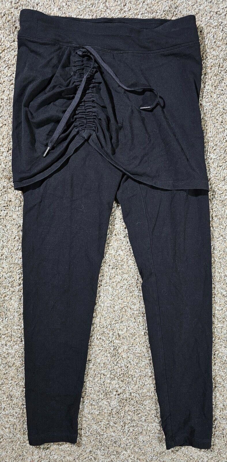 Calvin Klein Calvin Klein Performance QuickDry Ruched Capri Leggings M Size 32" / US 10 / IT 46 - 1 Thumbnail