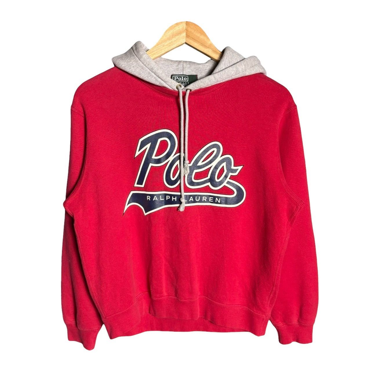 Polo Ralph Lauren Vintage 90s Polo Ralph Lauren Logo Hoodie Size US S / EU 44-46 / 1 - 1 Thumbnail