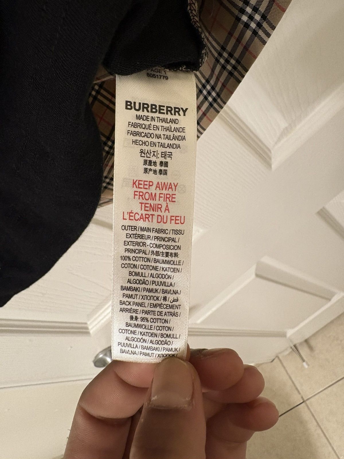 Burberry Toddlers Burberry shirt Size US XXS / EU 40 - 7 Thumbnail