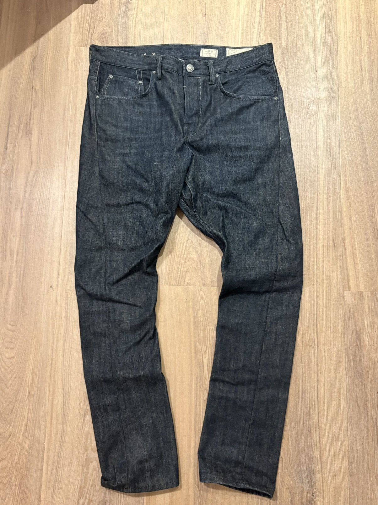 Allsaints Vintage All Saints Waxed Denim Size US 34 / EU 50 - 1 Thumbnail