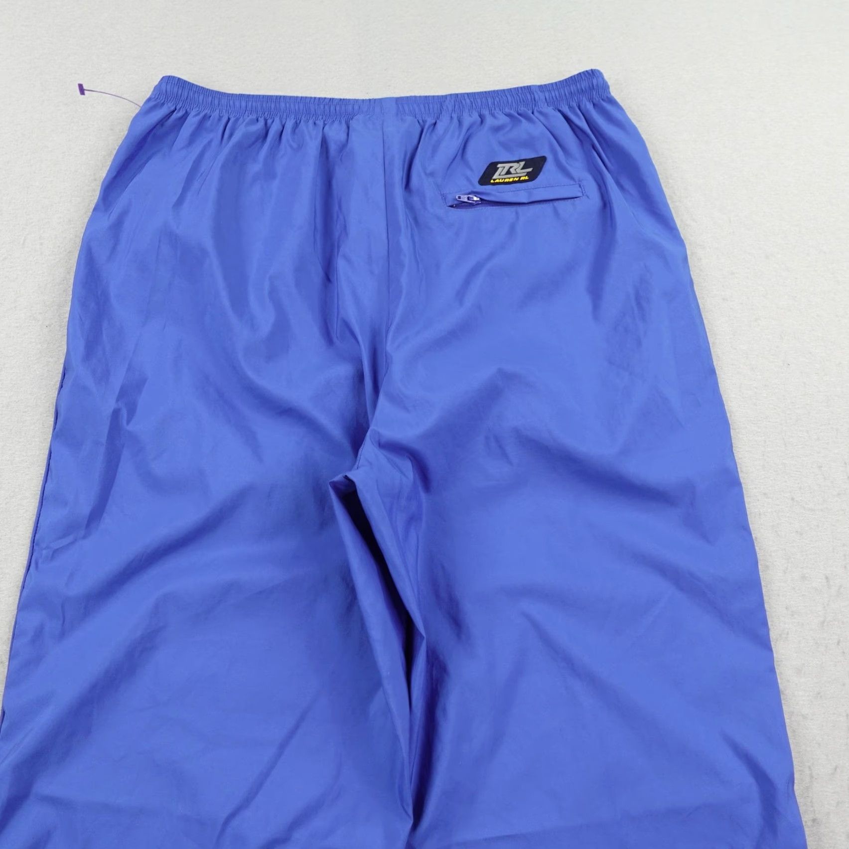 Ralph Lauren Vintage Lauren Ralph Lauren Pants Womens Petite Medium Windbreaker Track Joggers Size 32" / US 10 / IT 46 - 7 Thumbnail
