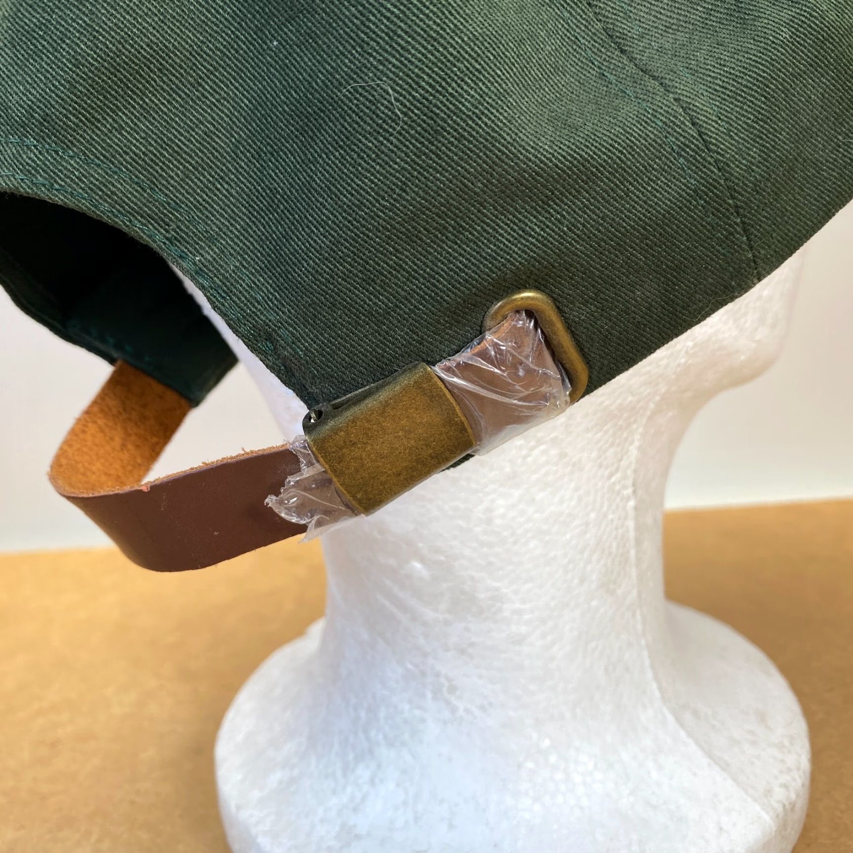 Vintage VINTAGE Campbell’s Seeds Brand Leather Strapback Dad Hat Green Legend FAST Size ONE SIZE - 5 Thumbnail
