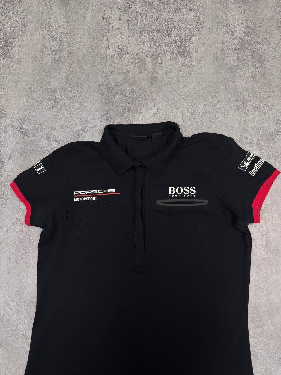 Hugo Boss Hugo Boss Porsche Motorsport Women's Polo Shirt Black Size S Size S / US 4 / IT 40 - 2 Thumbnail