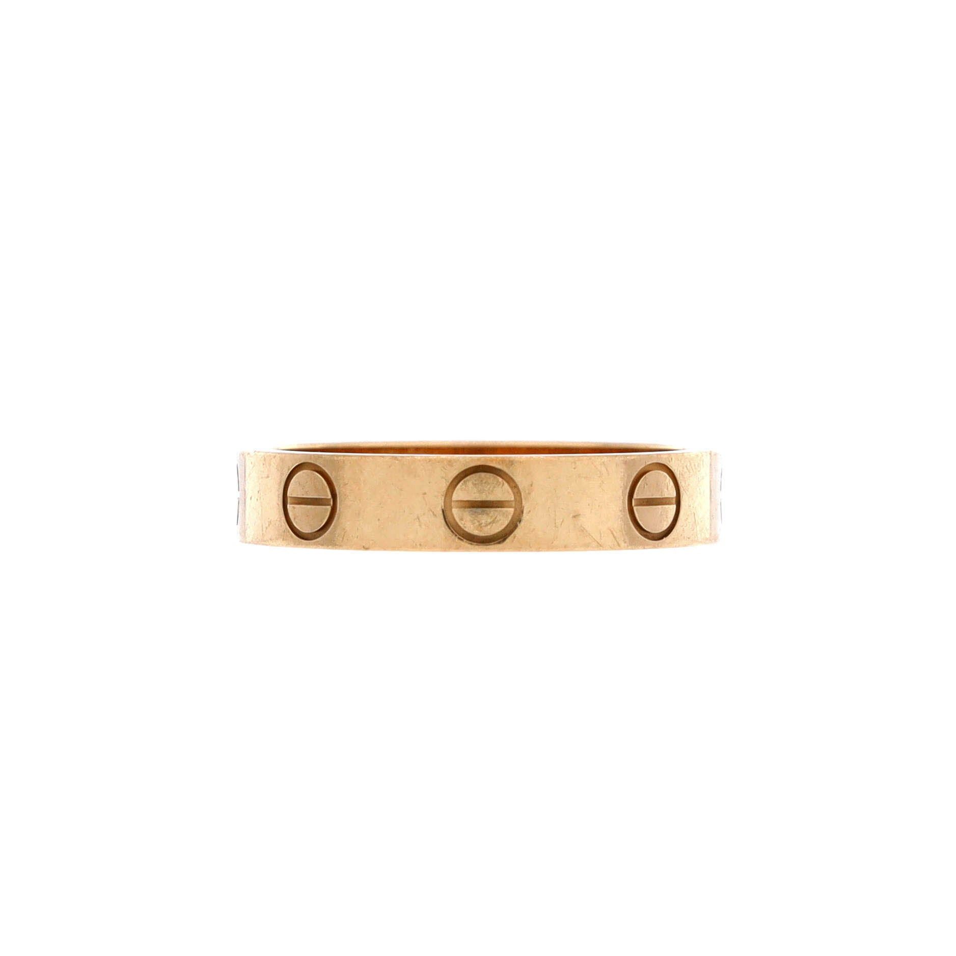 Cartier Love Wedding Band Ring Size ONE SIZE - 1 Thumbnail