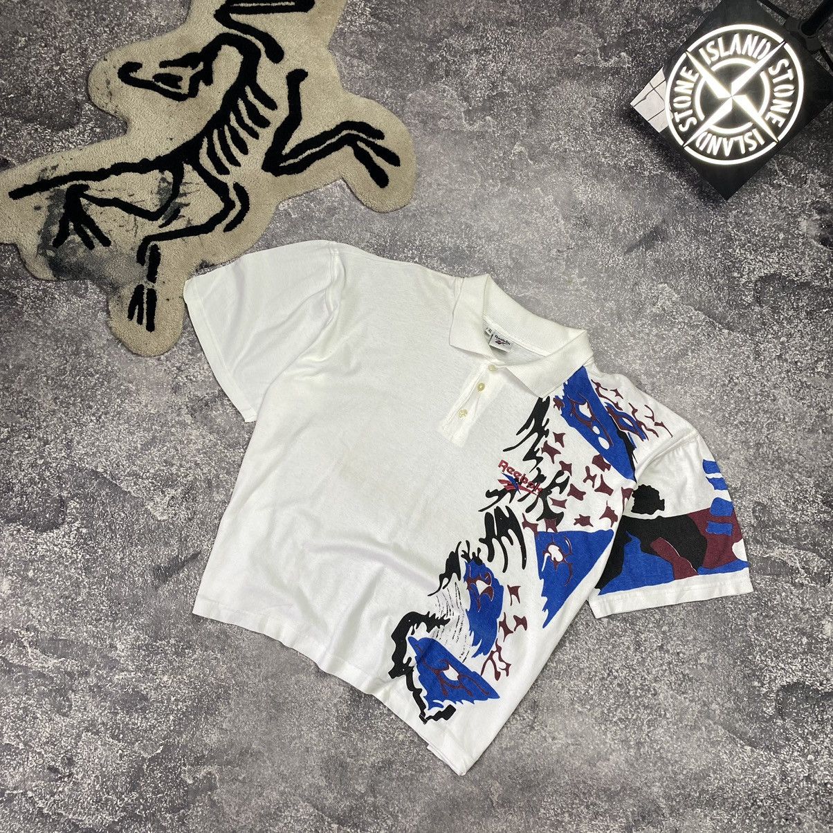 Reebok Vintage Reebok Graphic logo Streetwear y2k 90’s tee Size US XL / EU 56 / 4 - 2 Thumbnail