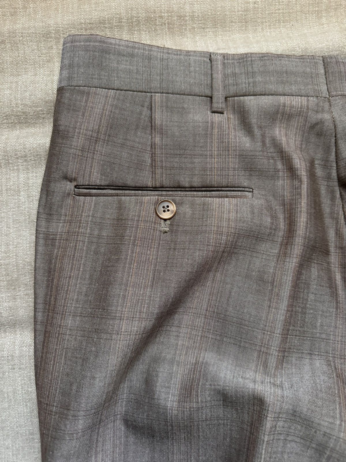 Christian Dior Monsieur Christian Dior Monsieur Prince of Wales Wool Suit Size 40R - 16 Thumbnail
