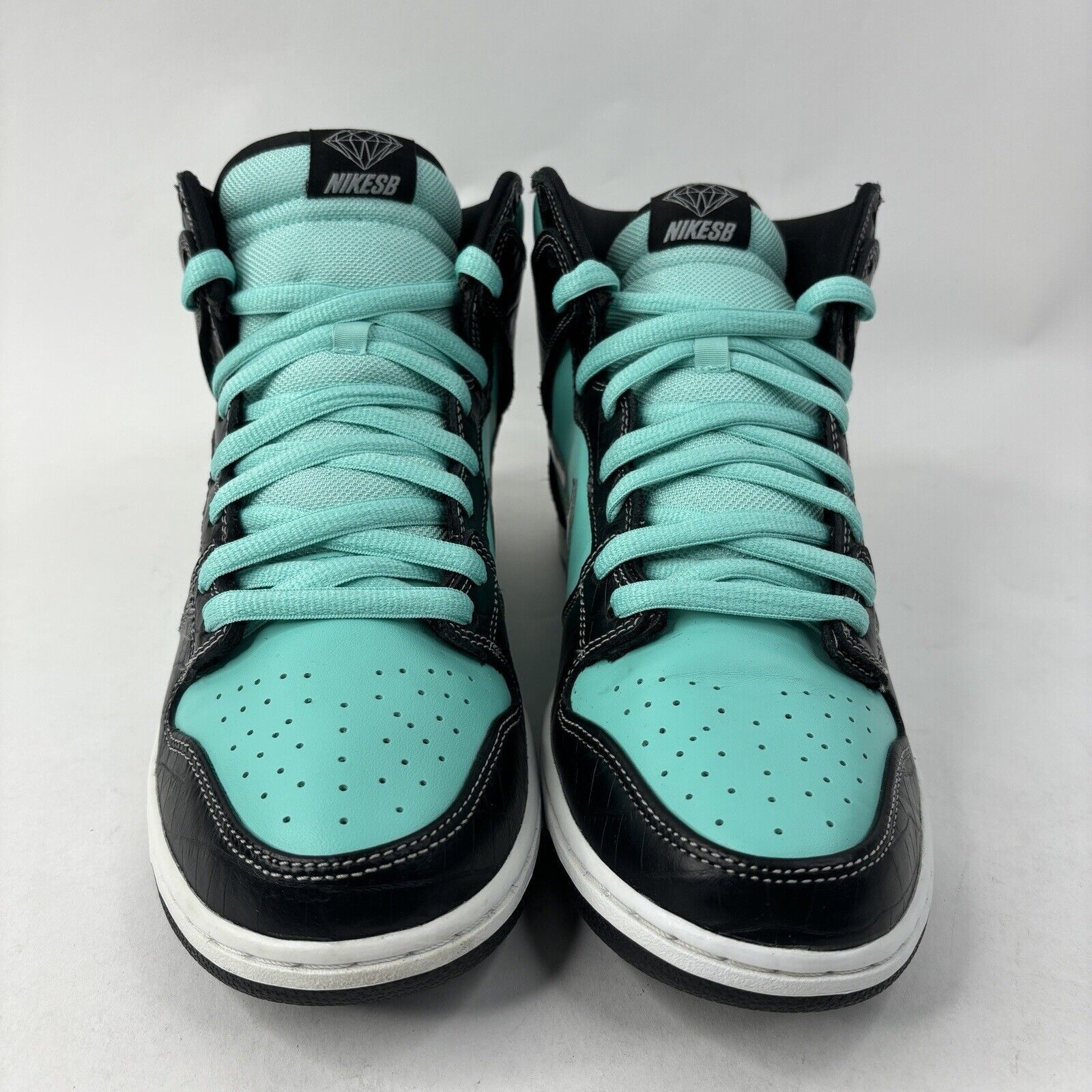 Nike Nike SB Dunk High Premium x Diamond Supply Co. “Tiffany” Size US 11 / EU 44 - 2 Thumbnail