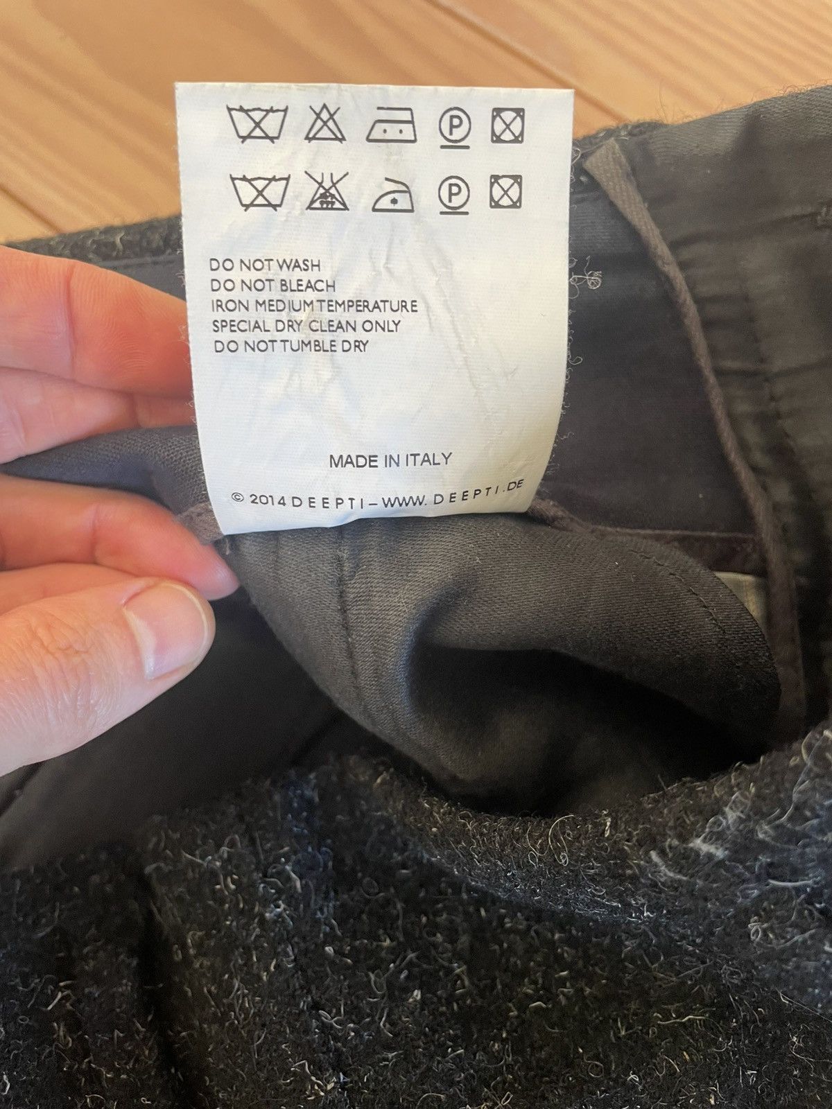 Deepti Vulcanized wool pants Size US 30 / EU 46 - 6 Thumbnail