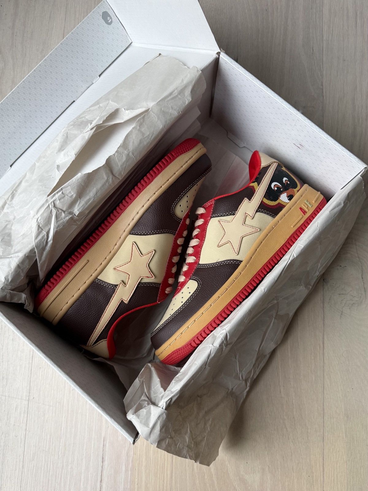 Bape 2007 Bapesta Low Kanye West College Drop Out Size US 8.5 / EU 41-42 - 1 Thumbnail