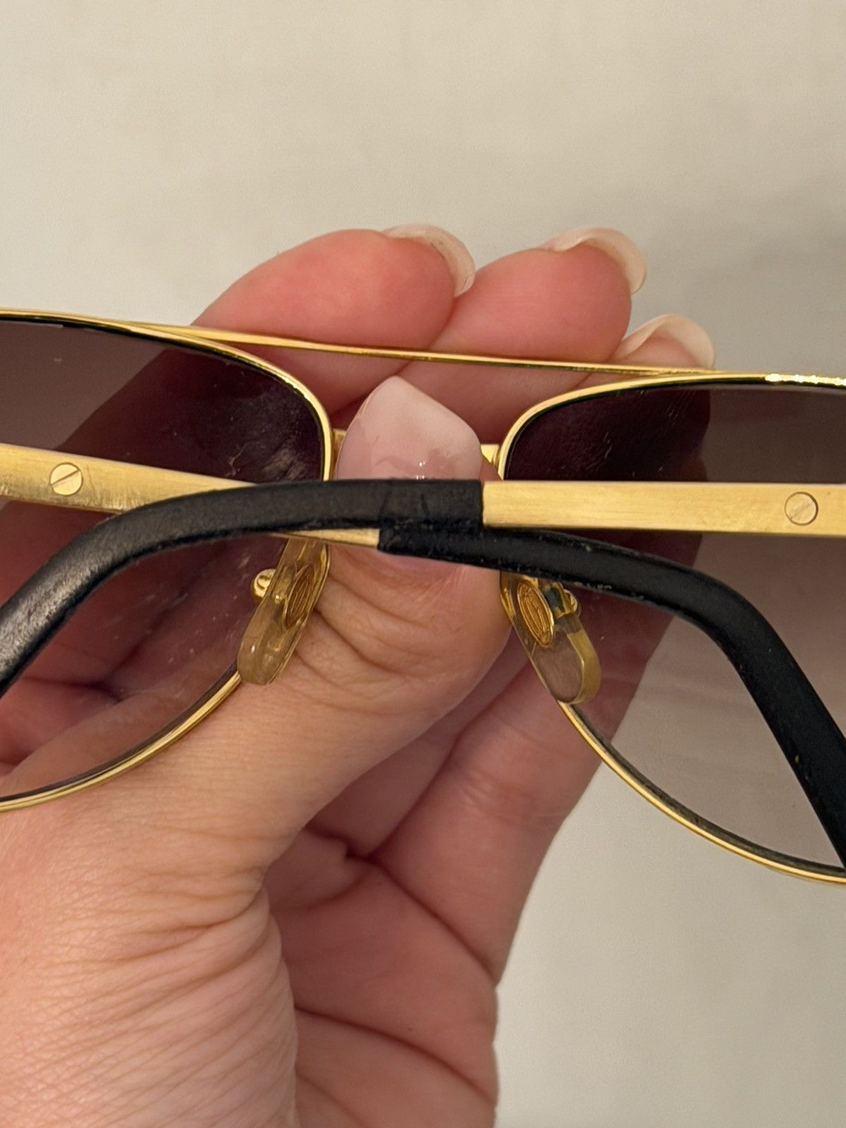 Cartier Cartier Men's Premiere Pilot/Aviator Sunglasses Vintage Size ONE SIZE - 10 Thumbnail