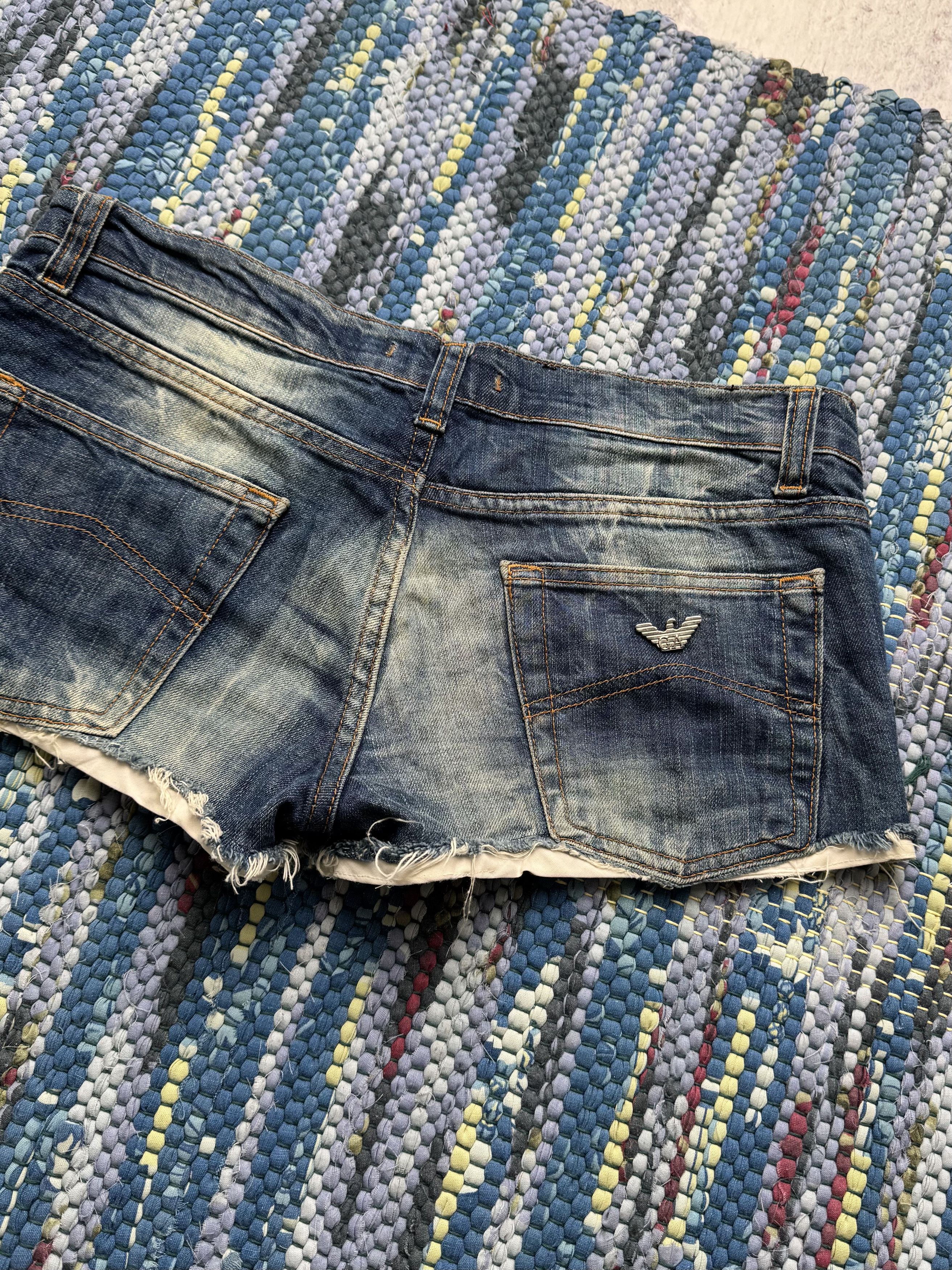 Vintage Vintage Denim Shorts A8D15(V8) Size 27" / US 4 / IT 40 - 8 Thumbnail