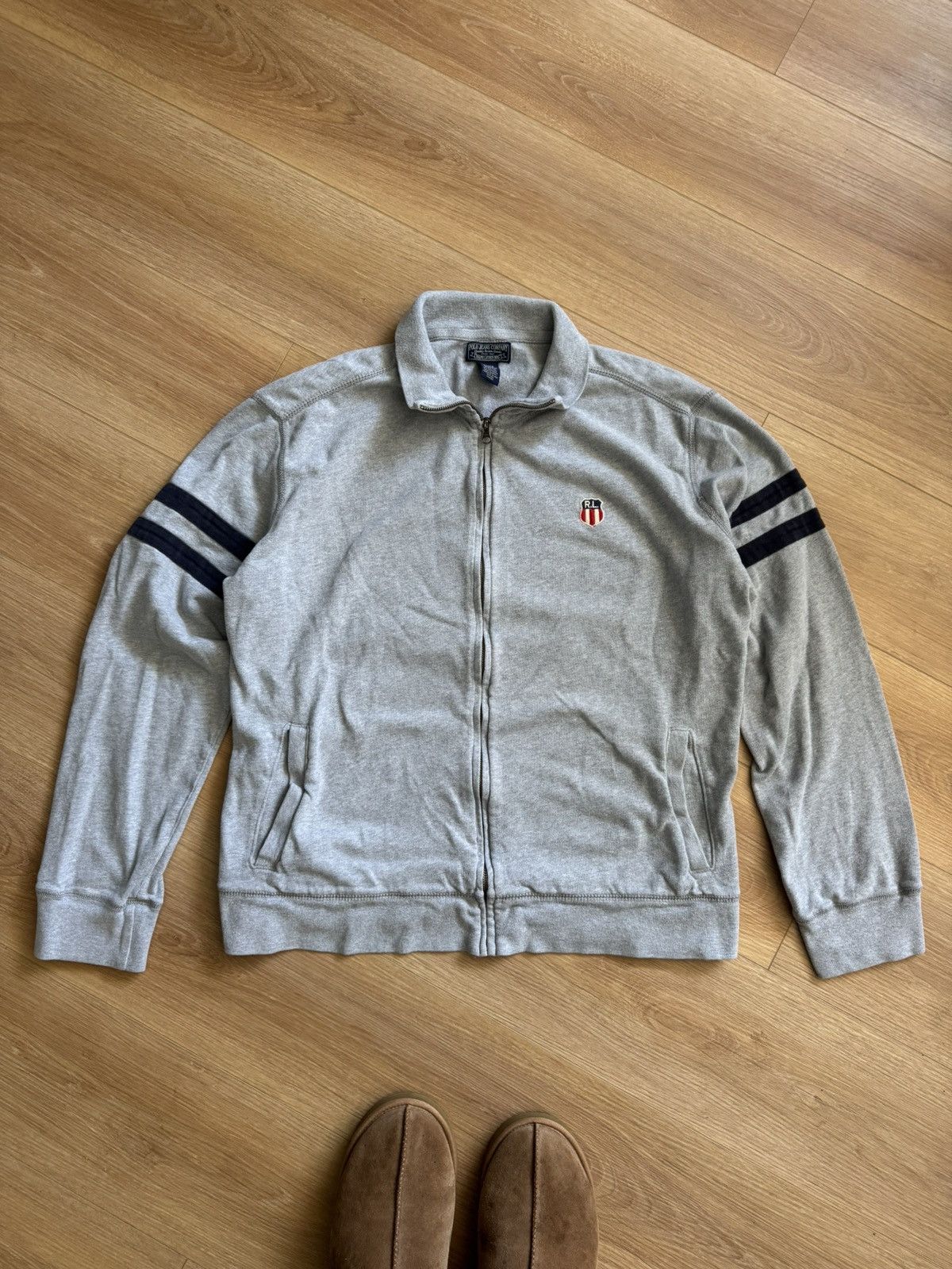 Polo Ralph Lauren Vintage Polo ralph lauren zip up sweater Size US XL / EU 56 / 4 - 1 Thumbnail