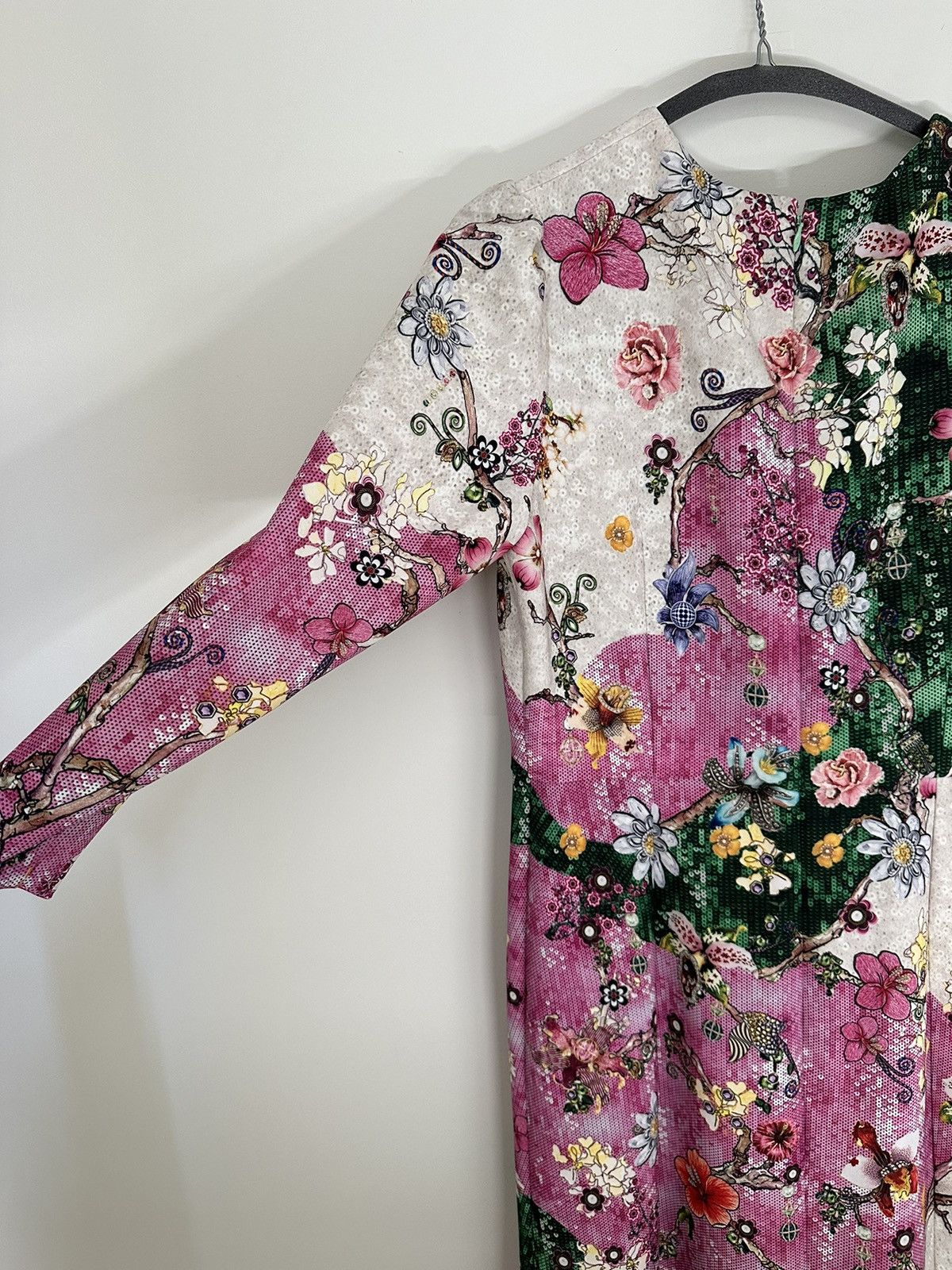 Mary Katrantzou Chantal Dress Patched Emerald custom made Size M / US 6-8 / IT 42-44 - 6 Thumbnail