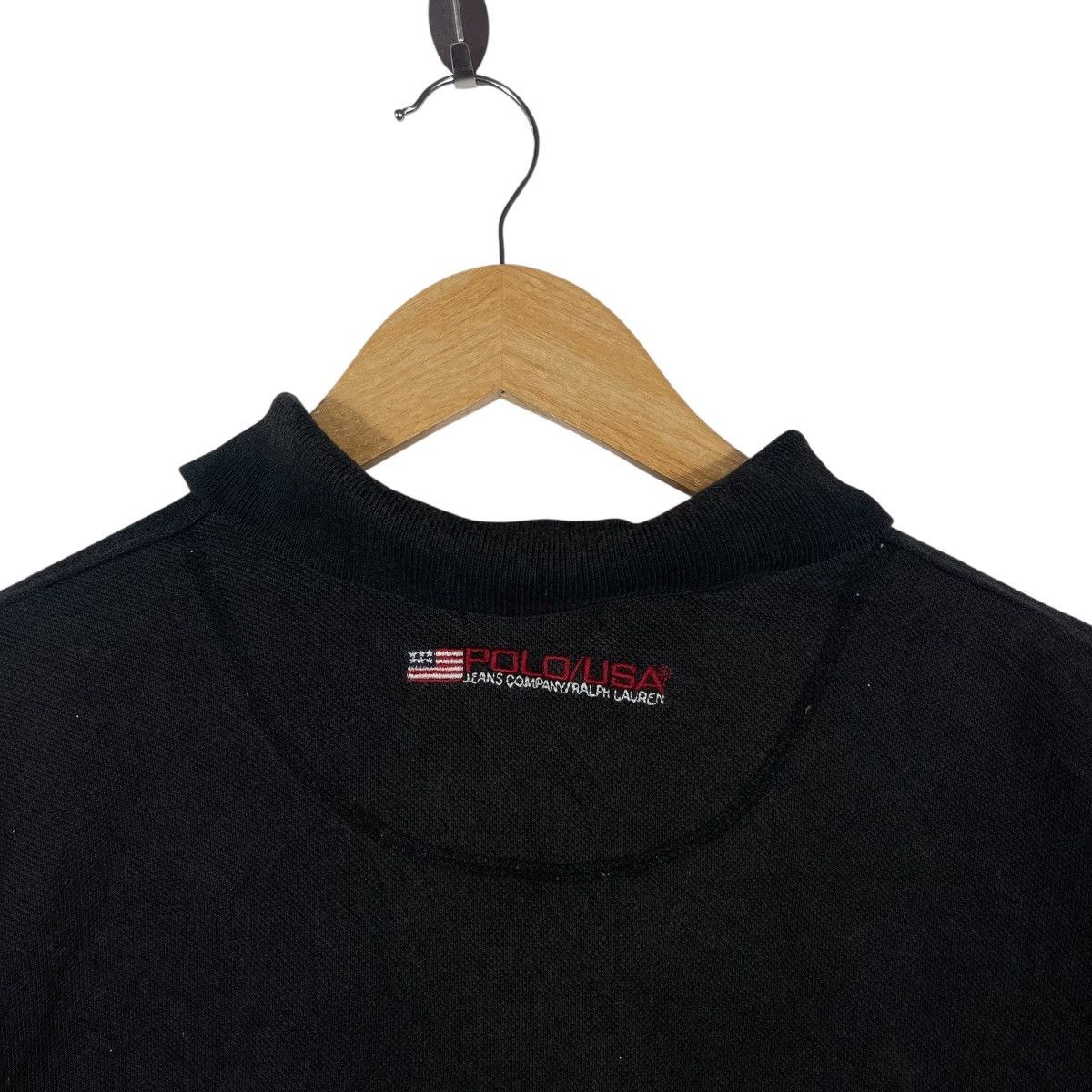 Polo Ralph Lauren Vintage Polo Jeans Co Ralph Lauren Polo USA Black Embroidere Size US L / EU 52-54 / 3 - 8 Thumbnail