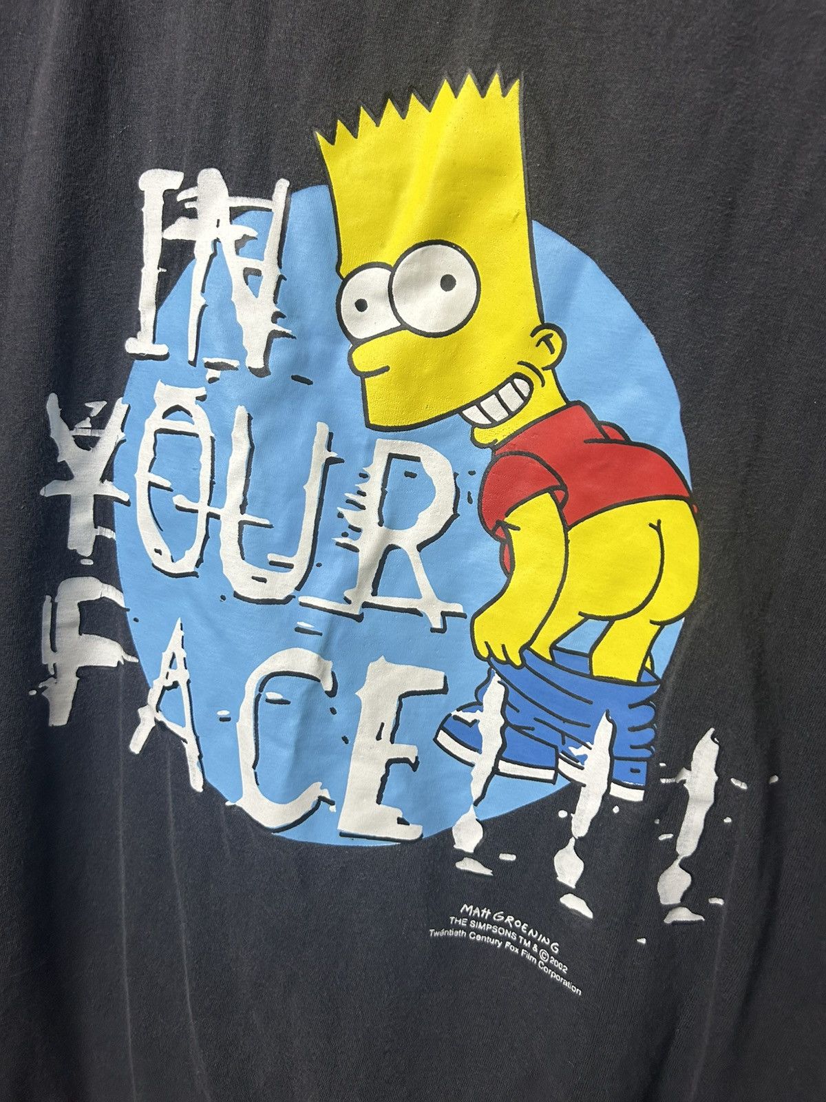 The Simpsons Vintage Bart Simpson “In Your Face” Tee XL Size US XL / EU 56 / 4 - 2 Thumbnail