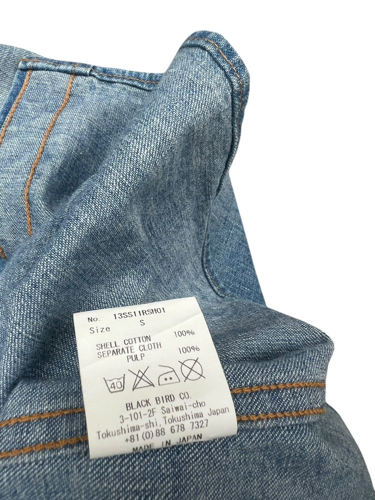 Doublet Doublet Japan Fade Denim Western Shirt Size US S / EU 44-46 / 1 - 24 Thumbnail