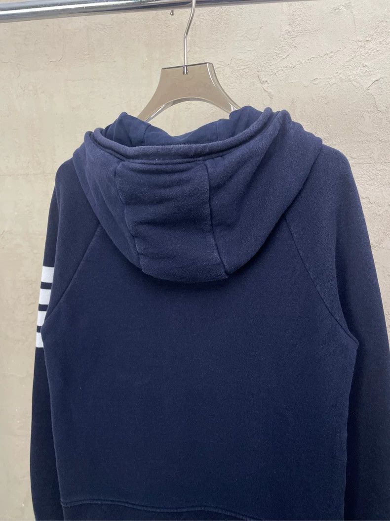 Thom Browne Thom browne Dark blue four-striped zipper jacket 2504-Nexta Size US S / EU 44-46 / 1 - 4 Thumbnail