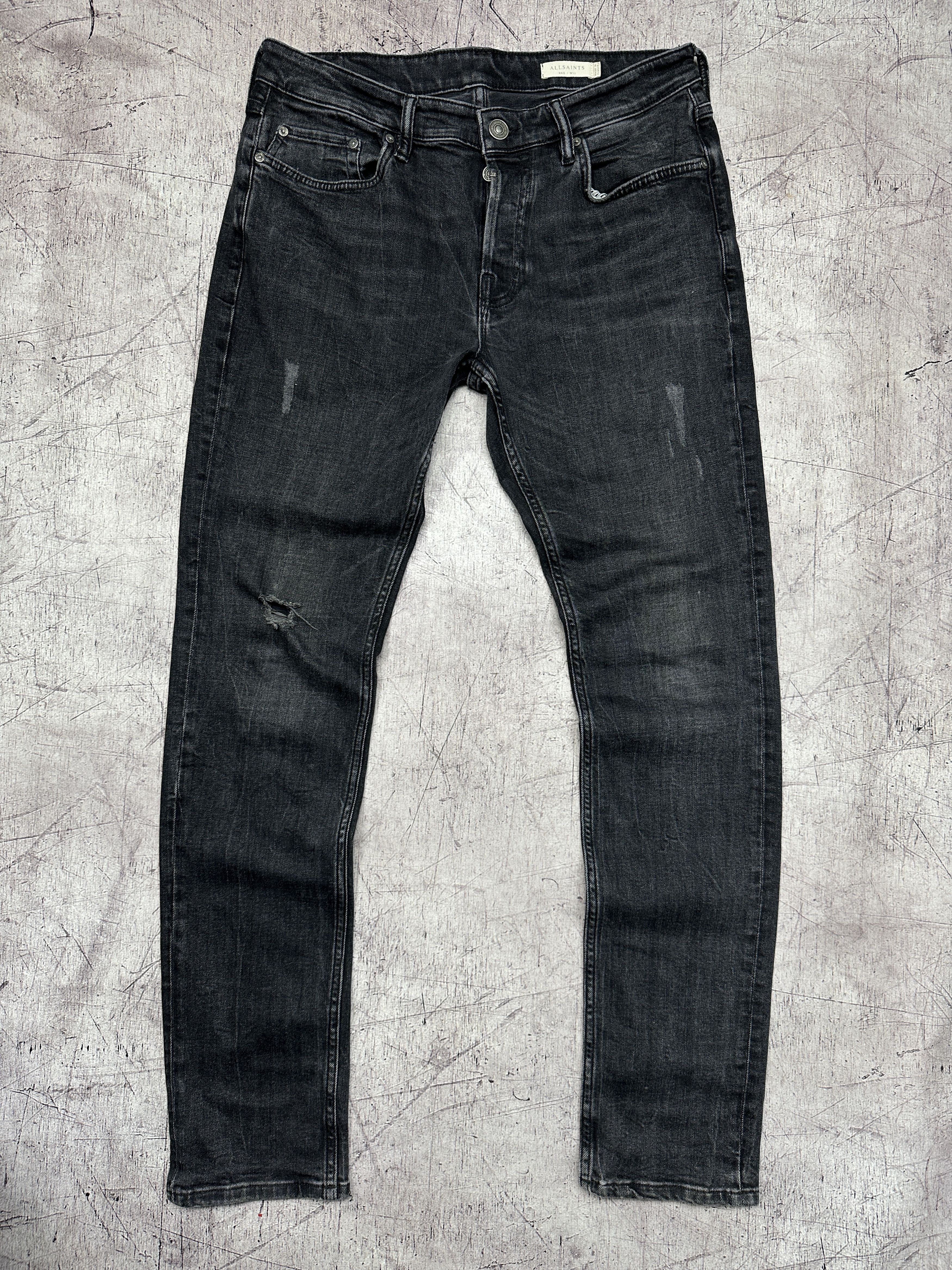 Allsaints Allsaints Mens Rex Denim Pants Jeans Size US 32 / EU 48 - 1 Thumbnail