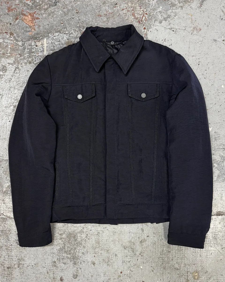 Roberto Cavalli 2000s Roberto Cavalli Black Buttoned Jacket Size US M / EU 48-50 / 2 - 1 Thumbnail