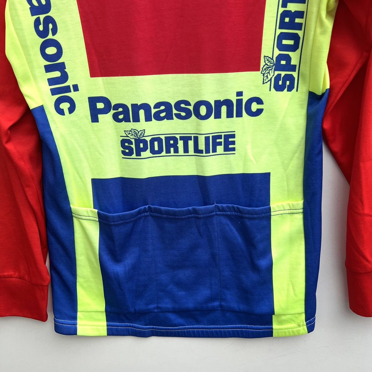 Vintage Maillot PANASONIC SPORTLIFE 1990 vintage shirt trikot jersey Size US L / EU 52-54 / 3 - 7 Thumbnail