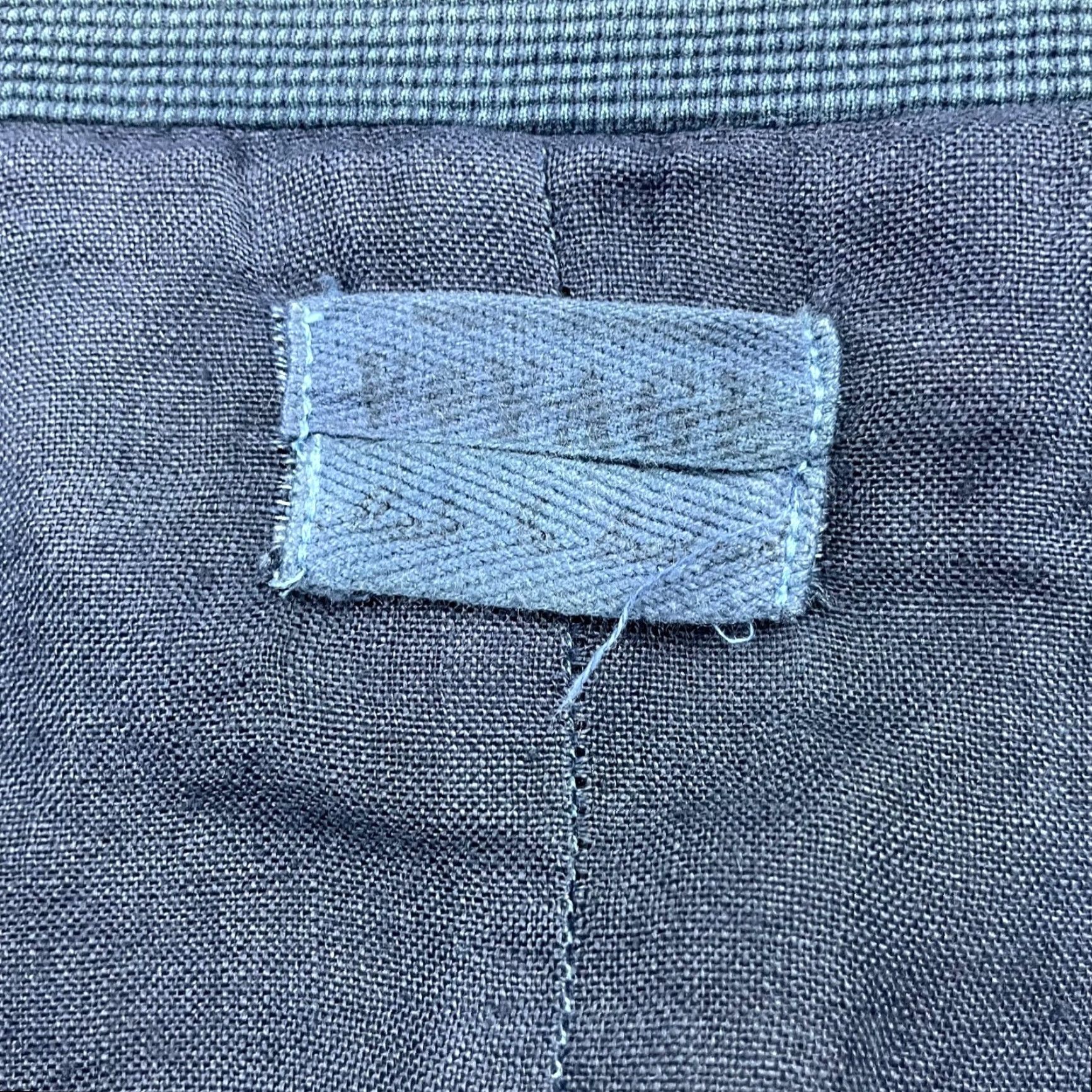 Vintage VINTAGE Vogage Invest Women's Linen Blend Lagenlook Blazer Navy Oversized One Size Blazer Womens - 90s? (but avoid unknown decade) Size ONE SIZE - 4 Thumbnail