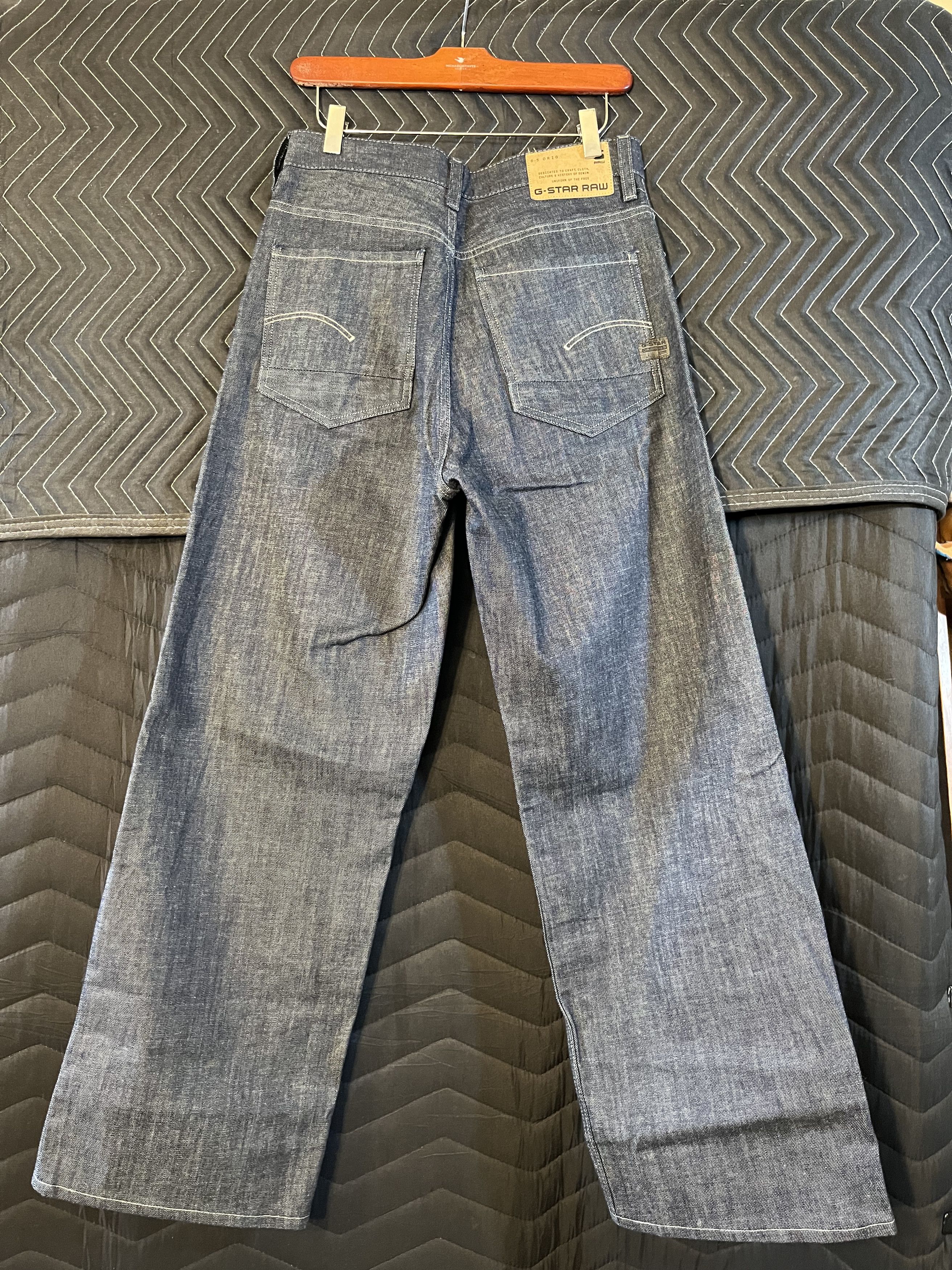 G-Star Stray Ultra High Loose Jeans- Raw Denim Size 28" / US 6 / IT 42 - 2 Thumbnail