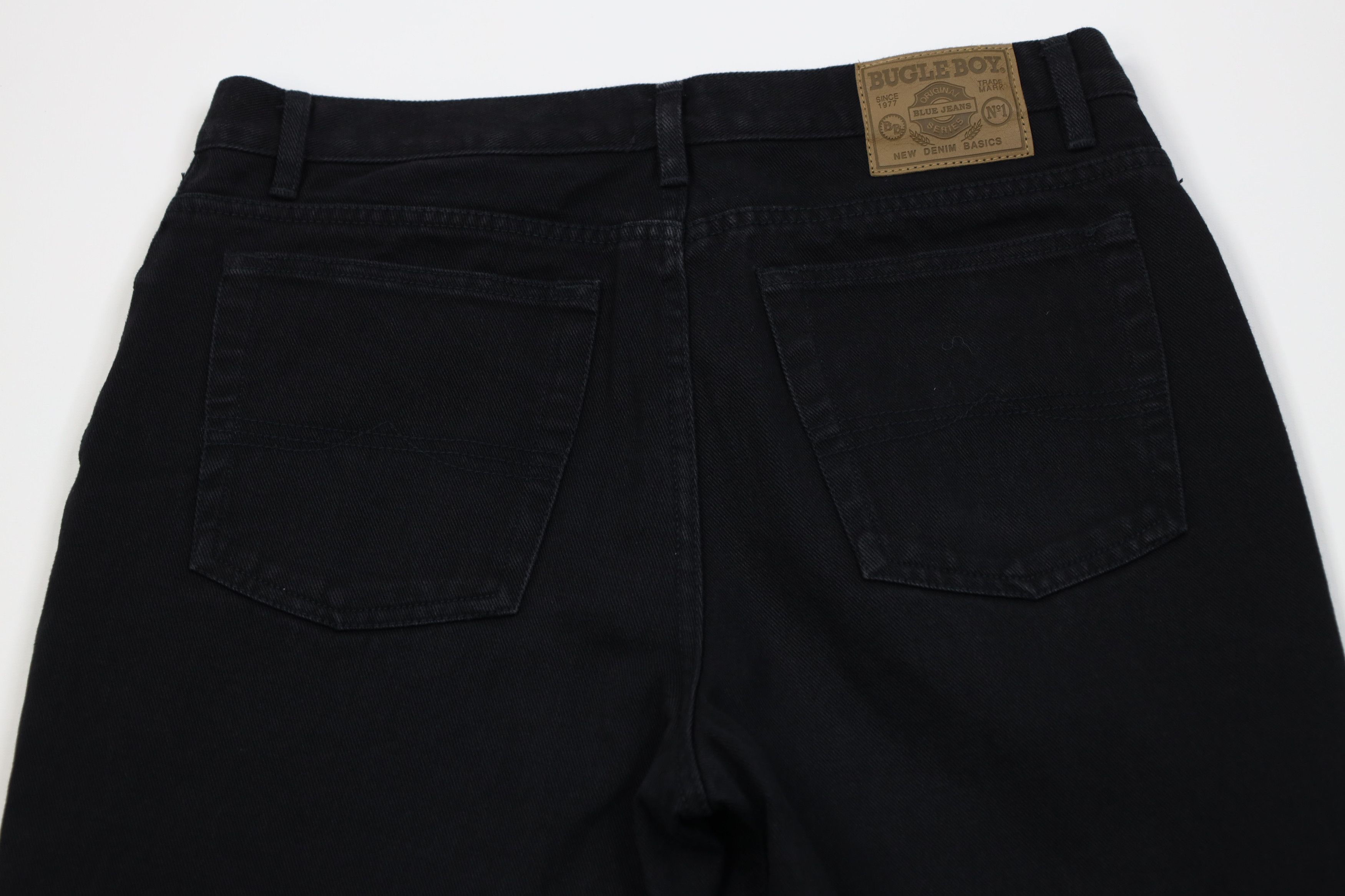 Vintage Vintage 90s Streetwear Baggy Straight Leg Denim Jeans Black Size US 34 / EU 50 - 10 Thumbnail