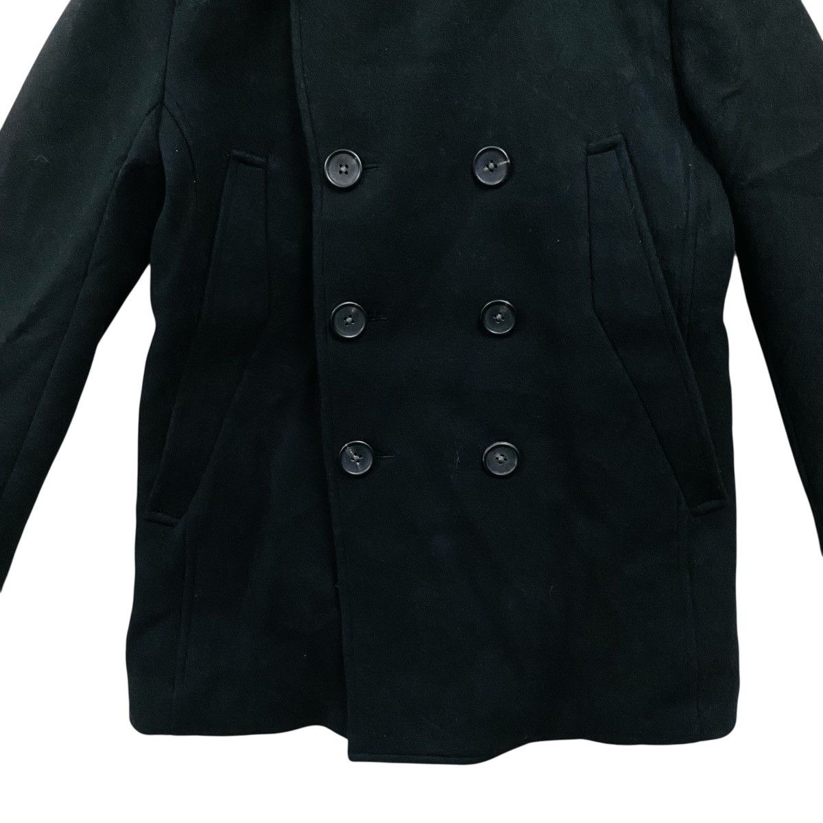 KURO Kuro jacket pea coat japanese brand Size US L / EU 52-54 / 3 - 3 Thumbnail