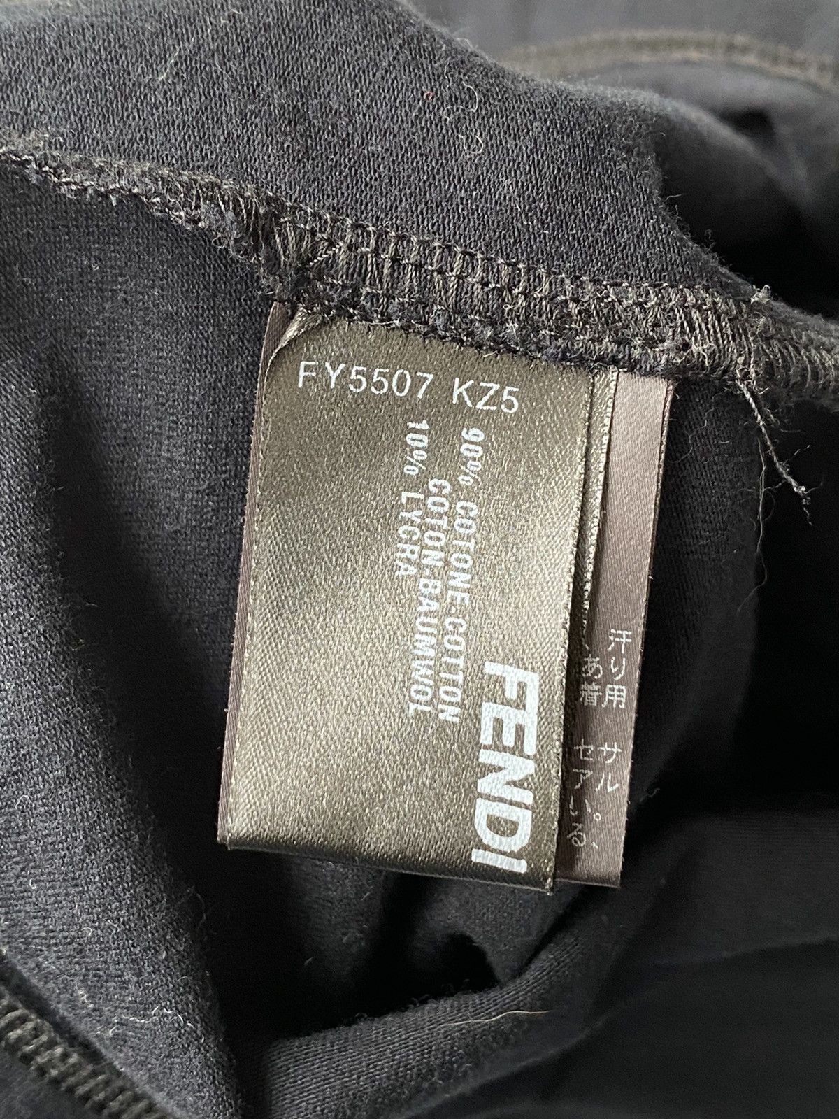 Fendi Fendi Italy V-Neck Tees Size M / US 6-8 / IT 42-44 - 6 Thumbnail
